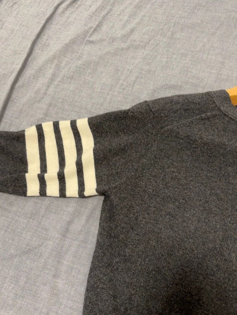 Thom Browne Thom browne Classic dark gray cashmere cardigan jacket 2503 Size US M / EU 48-50 / 2 - 6 Thumbnail