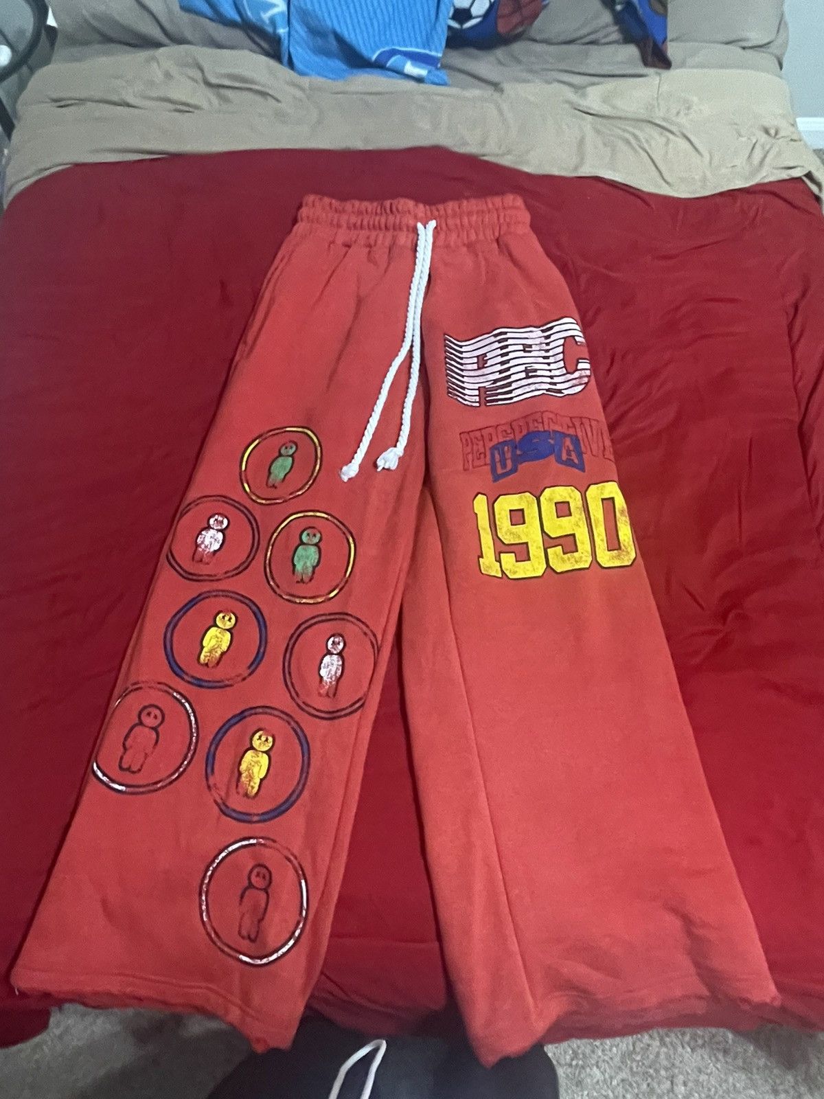 Other Perspective 1990 Red Sweats (L) Size US 42 / EU 58 - 1 Thumbnail