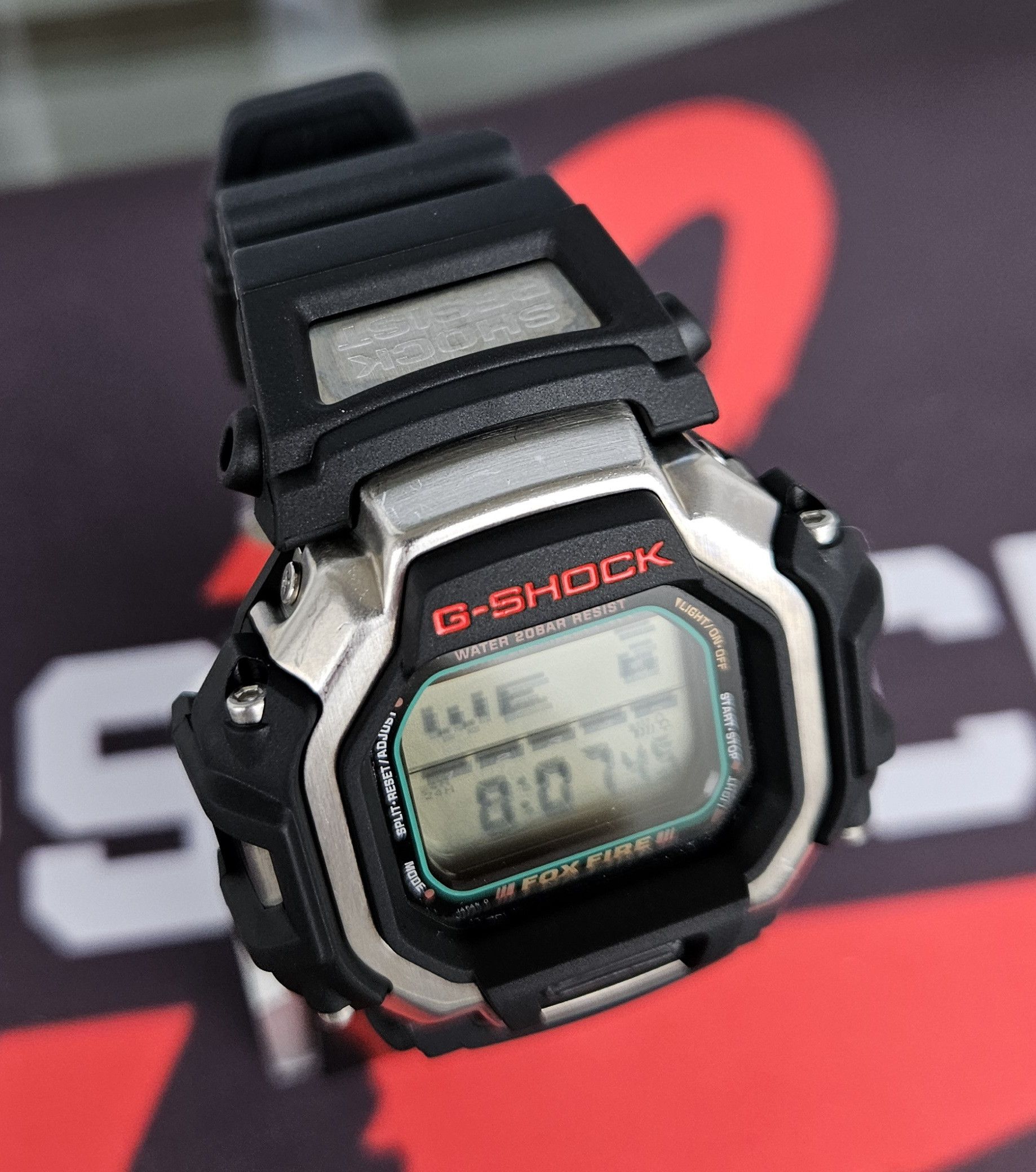 時計 G-SHOCK DW-8120 CASIO Casio × G Shock × Vintage DW-8120 FOXFIRE SLOT MACHINE