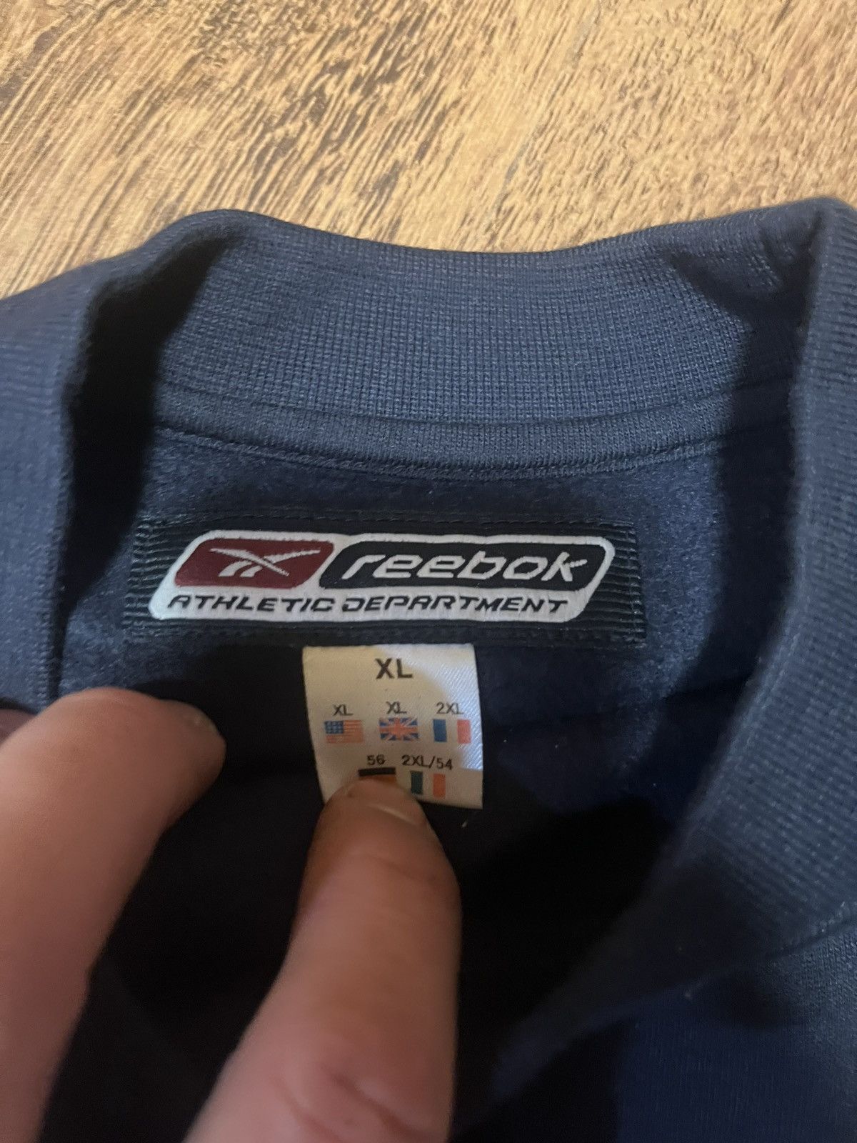 Reebok × Vintage Vintage bluza Reebok Size XL / US 12-14 / IT 48-50 - 5 Thumbnail