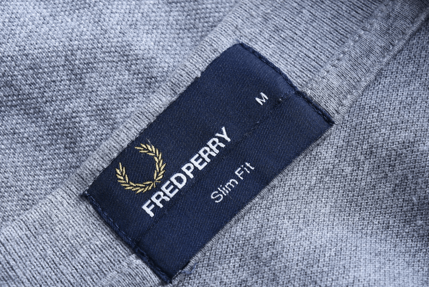 Fred Perry Fred Perry Slim Fit Polo Shirt Grey Size M Size US M / EU 48-50 / 2 - 4 Thumbnail