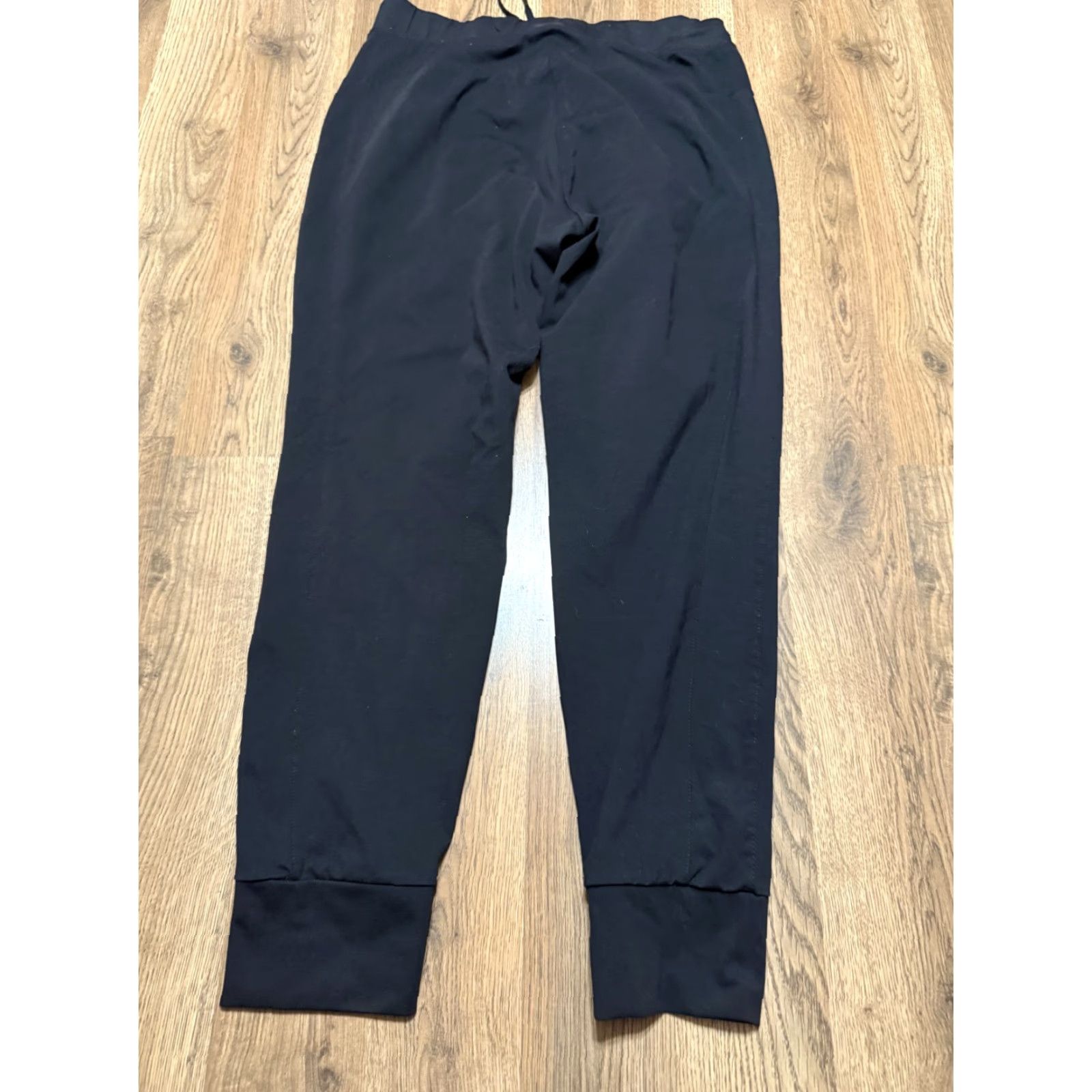 Vintage Yoga Licious Lux Pants Women's Size Medium Black Tie Waist Athletic Wear Size 32" / US 10 / IT 46 - 2 Thumbnail