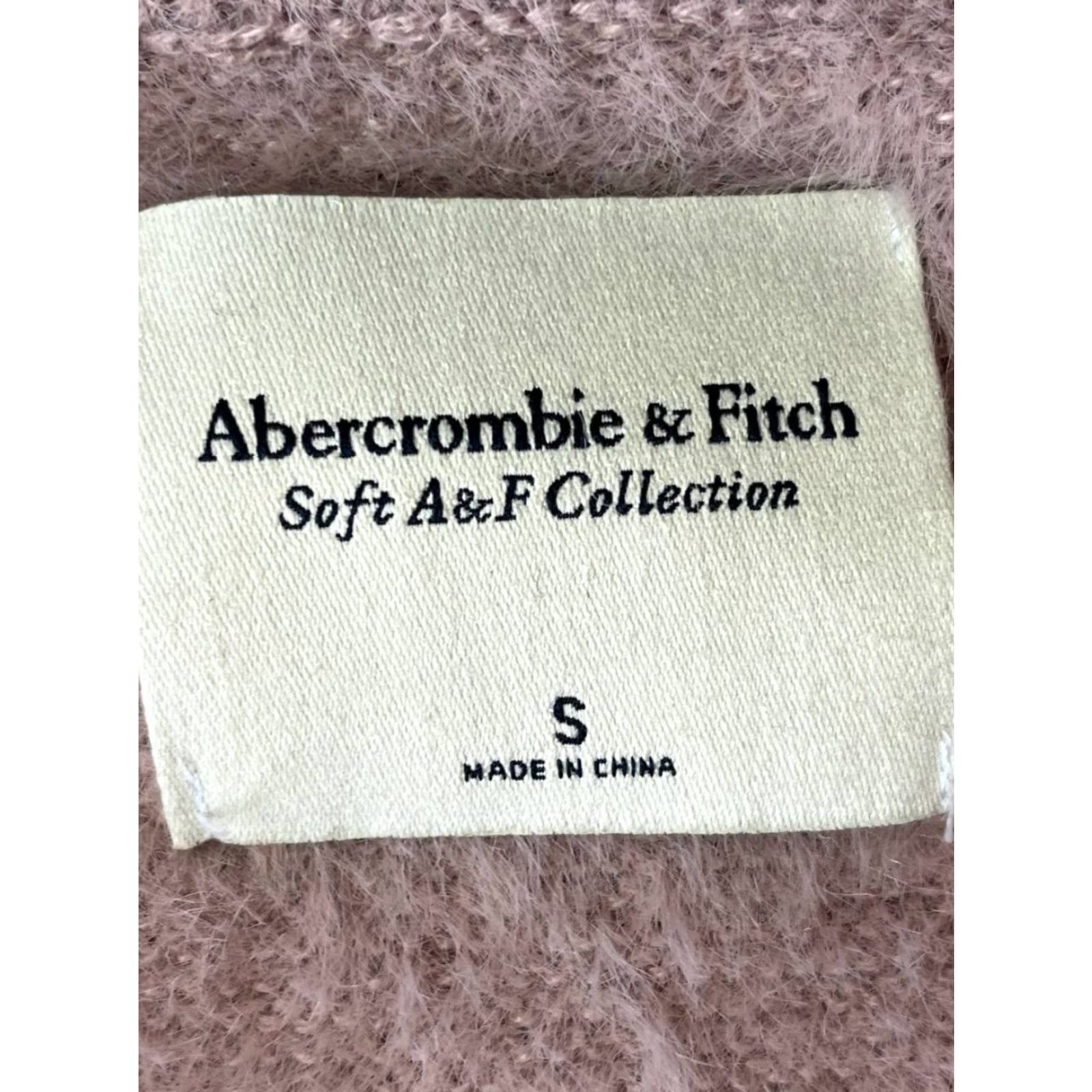 Abercrombie & Fitch Abercrombie & Fitch Pink Soft V-Neck Sweater Shirt Women Size Small Size S / US 4 / IT 40 - 6 Thumbnail