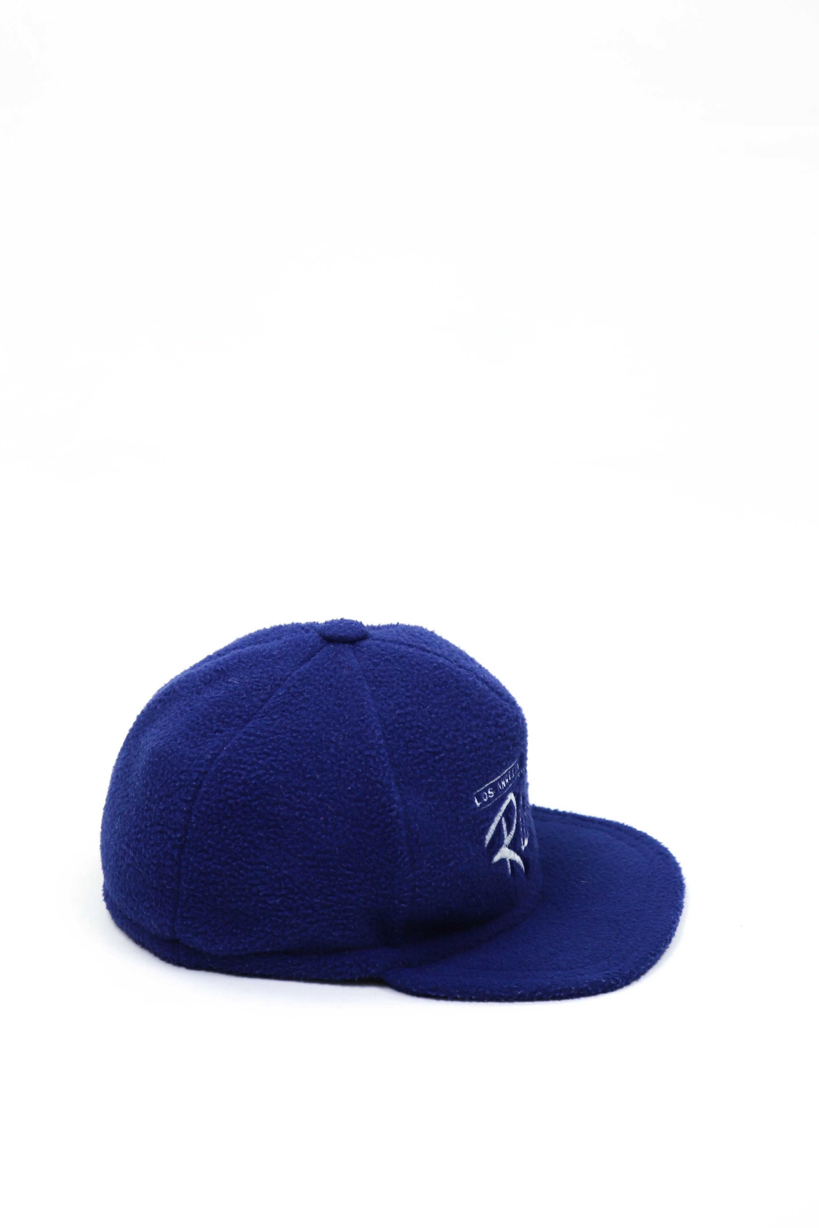 NFL Los Angeles Raiders Vintage 80s 90s Blue Fleece Cap Hat Size ONE SIZE - 3 Thumbnail