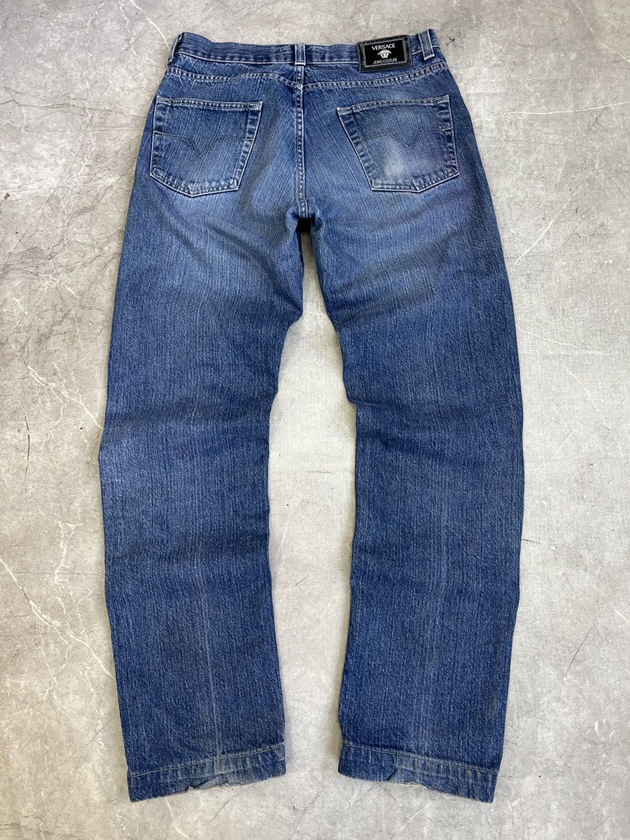 Versace Versace retro denim distressed y2k pants jeans Size US 34 / EU 50 - 13 Thumbnail