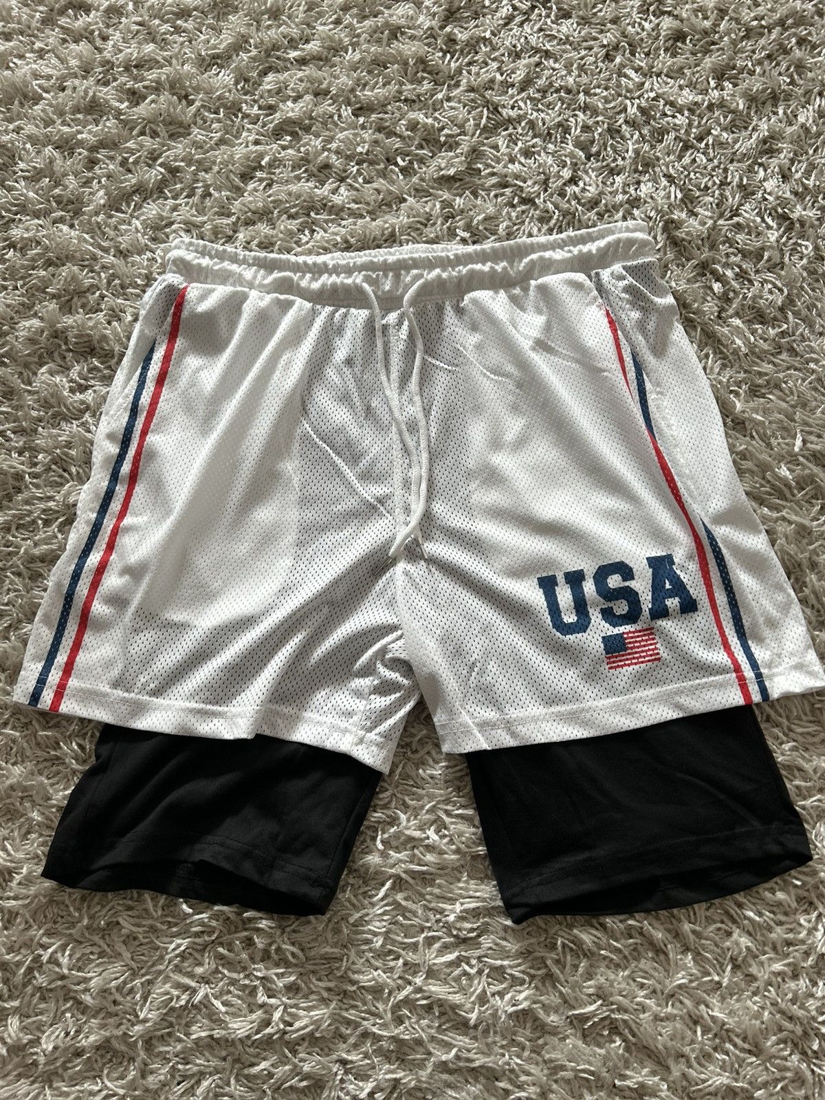 USA Olympics USA Olympic basketball shorts Size US 34 / EU 50 - 2 Thumbnail
