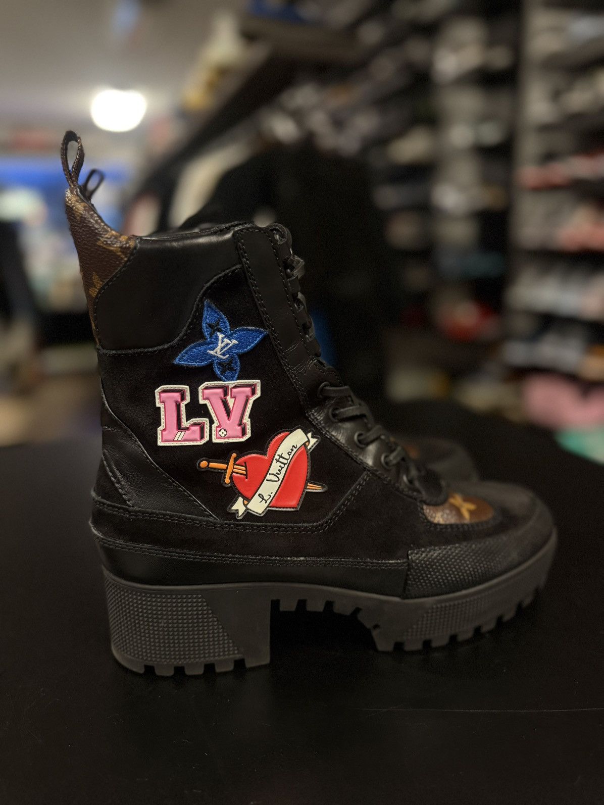 Louis Vuitton Louis Vuitton Limited Women’s Boots Wolrd Tour 38.5LV/8.5W Size US 8.5 / IT 38.5 - 2 Thumbnail
