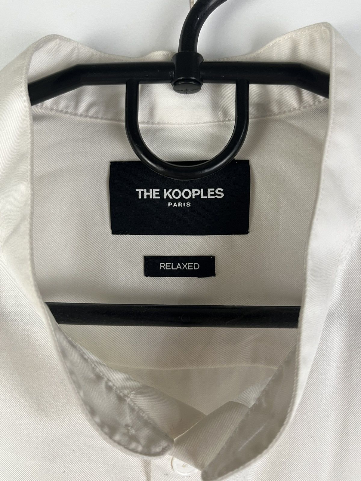The Kooples The Kooples Solid Men's Cotton Long Sleeve Shirt Button Up Size US M / EU 48-50 / 2 - 7 Thumbnail