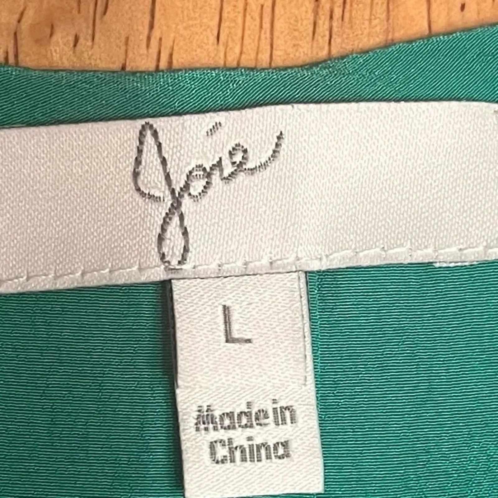 Joie Joie tunic length, race back sleeveless top, size Large Size L / US 10 / IT 46 - 5 Thumbnail