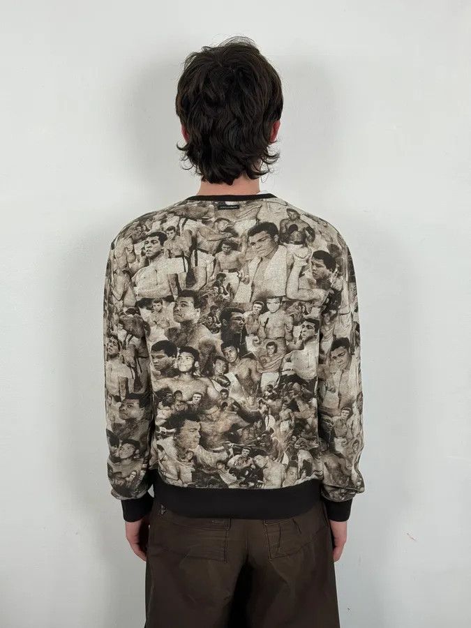 Dolce & Gabbana Dolce & Gabbana Mohamed Ali Boxing Grey Sweater Size US M / EU 48-50 / 2 - 3 Thumbnail