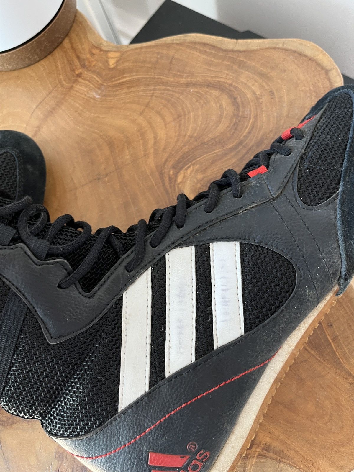 Adidas Vintage Adidas Tygun Boxing Boots 2003 y2k avant garde hype Size US 7.5 / IT 37.5 - 5 Thumbnail