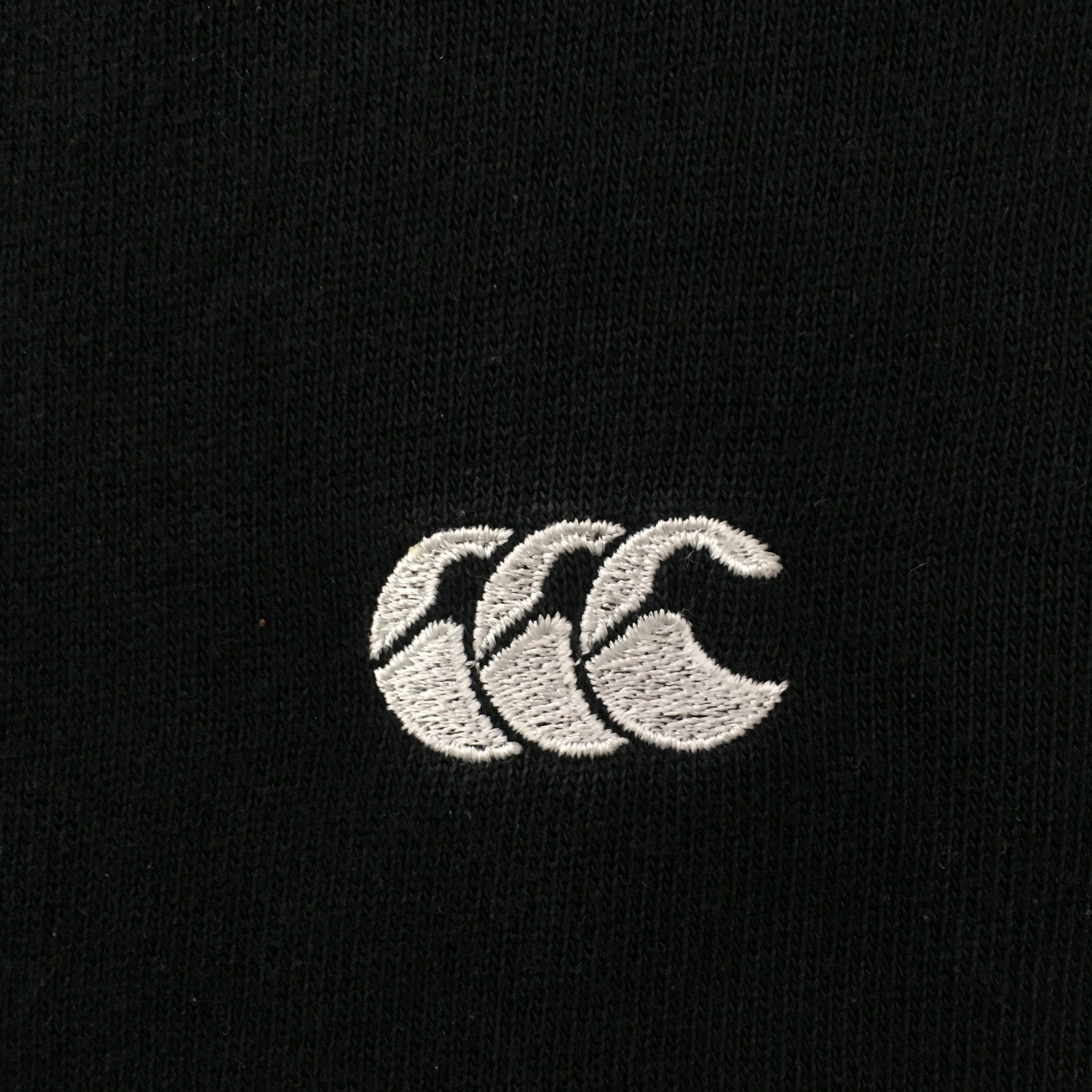 Canterbury of New Zealand Vintage 90's Canterbury Of New Zealand All Black Polo Shirt Size US M / EU 48-50 / 2 - 11 Thumbnail