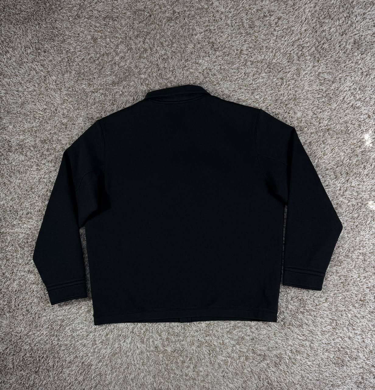Polo Ralph Lauren Polo Ralph Lauren Double-Knit Black Shirt Jacket Size US XL / EU 56 / 4 - 12 Thumbnail