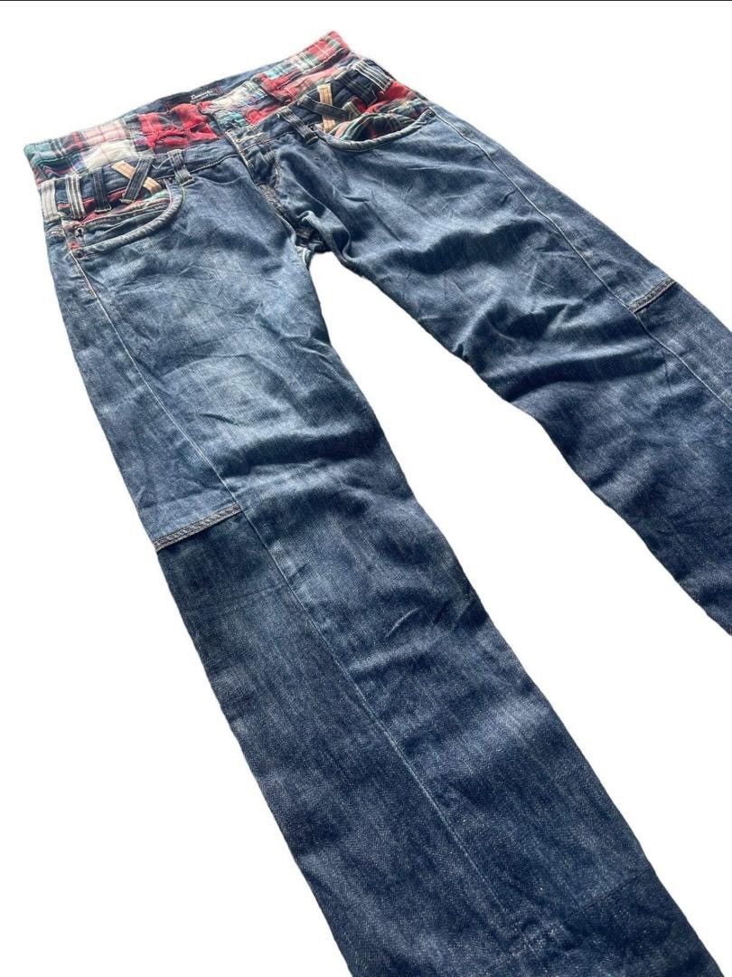 Japanese Brand Dominate Double Waist Streetwear Jeans Size US 34 / EU 50 - 3 Thumbnail