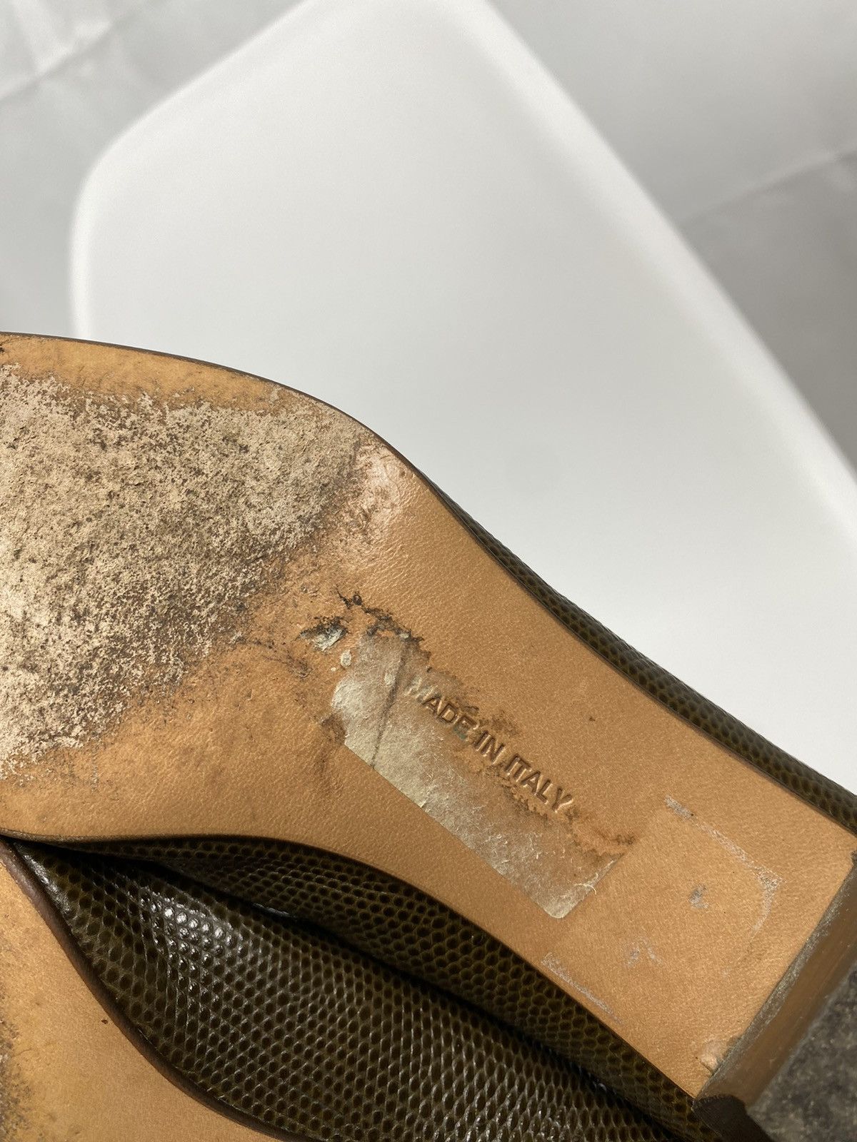 Salvatore Ferragamo × Vintage Vintage Salvatore Ferragamo Heels Size US 7 / IT 37 - 10 Thumbnail