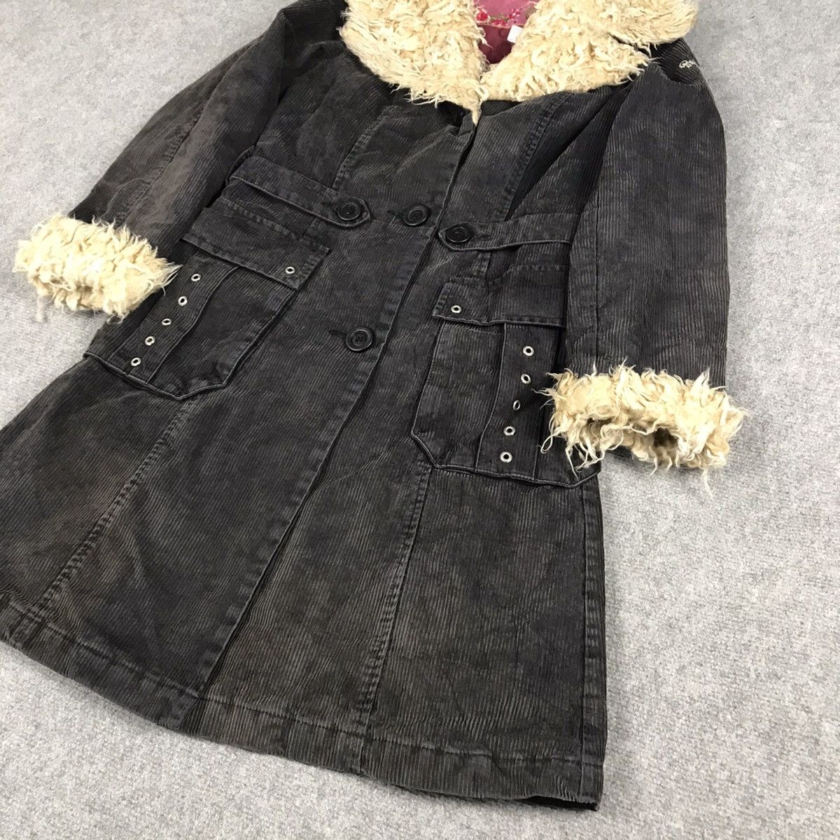 Japanese Brand × Replay REPLAY WOMAN BUTTON LONG COAT WINTER JACKET Size S / US 4 / IT 40 - 5 Thumbnail