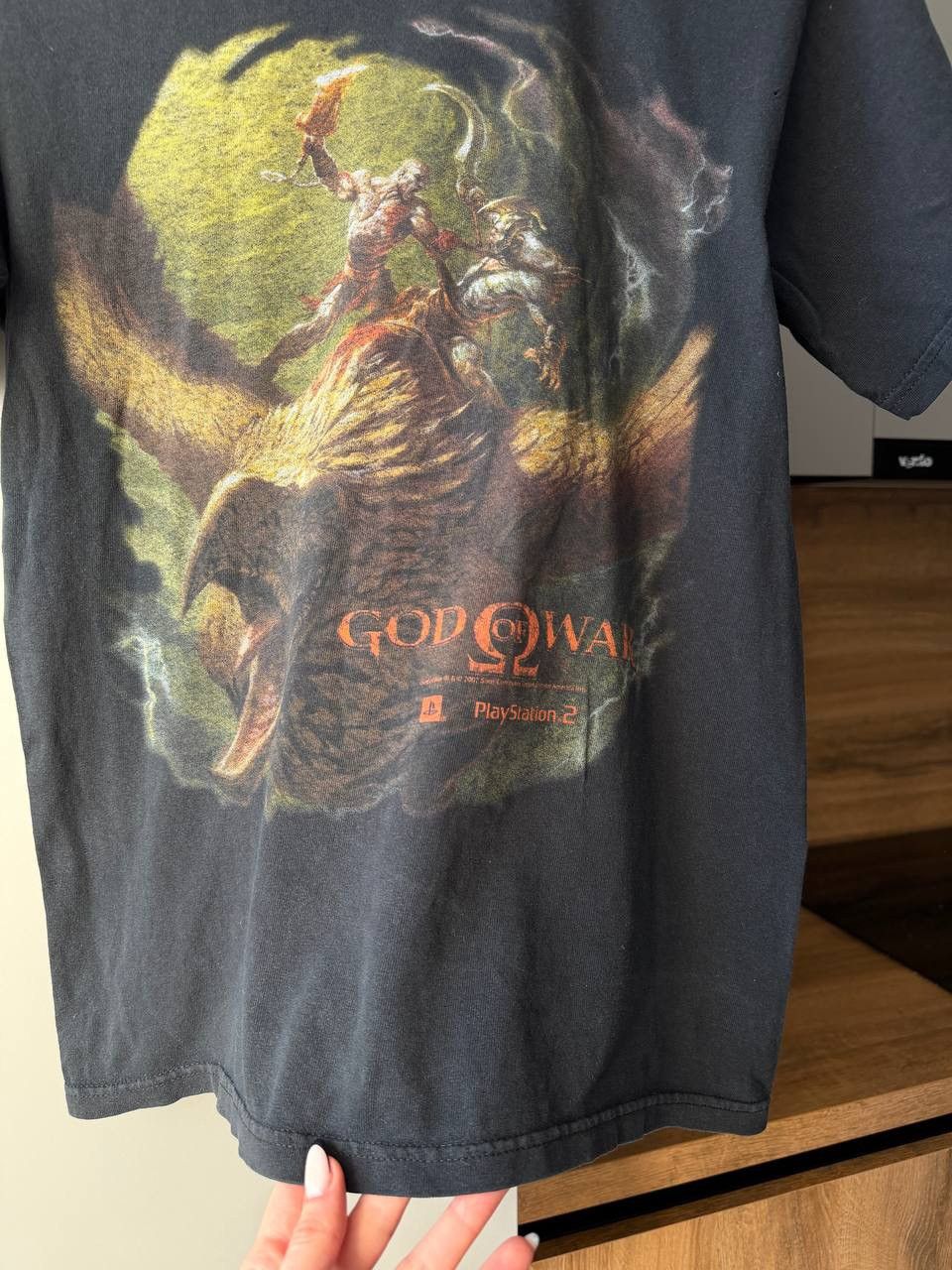 Playstation 2007 Vintage God Of War PlayStation Game Kratos T-Shirt Size US S / EU 44-46 / 1 - 2 Thumbnail