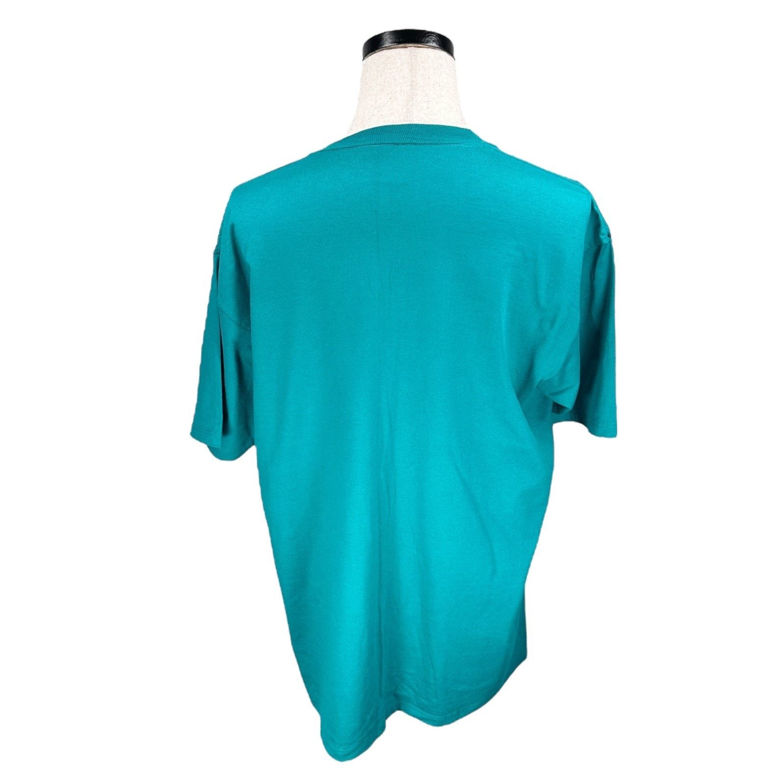 Jerzees VTG Love Alaskan Animal Sex T-Shirt Men's XL Blue USA 90s Size US XL / EU 56 / 4 - 2 Thumbnail