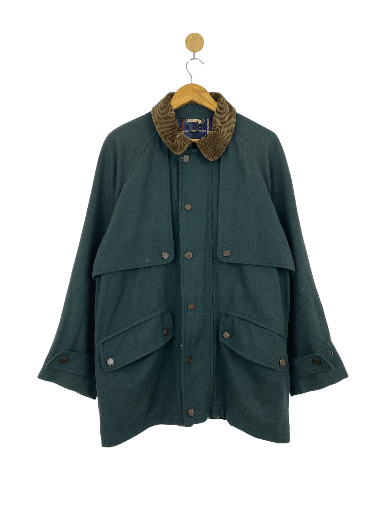 Vintage Vintage Leyton House Multi Pocket Wool Jacket MJ0086Z Size US S / EU 44-46 / 1 - 1 Thumbnail