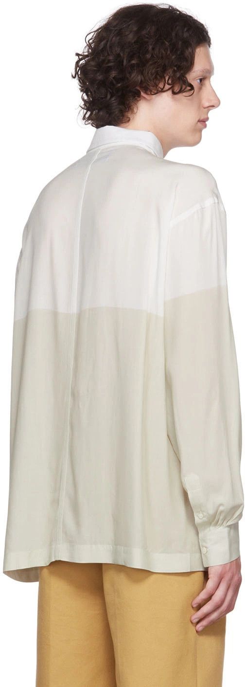 Jacquemus o1mle0526 La Chemise Baou Printed Shirt in Multicolor Size US M / EU 48-50 / 2 - 3 Thumbnail