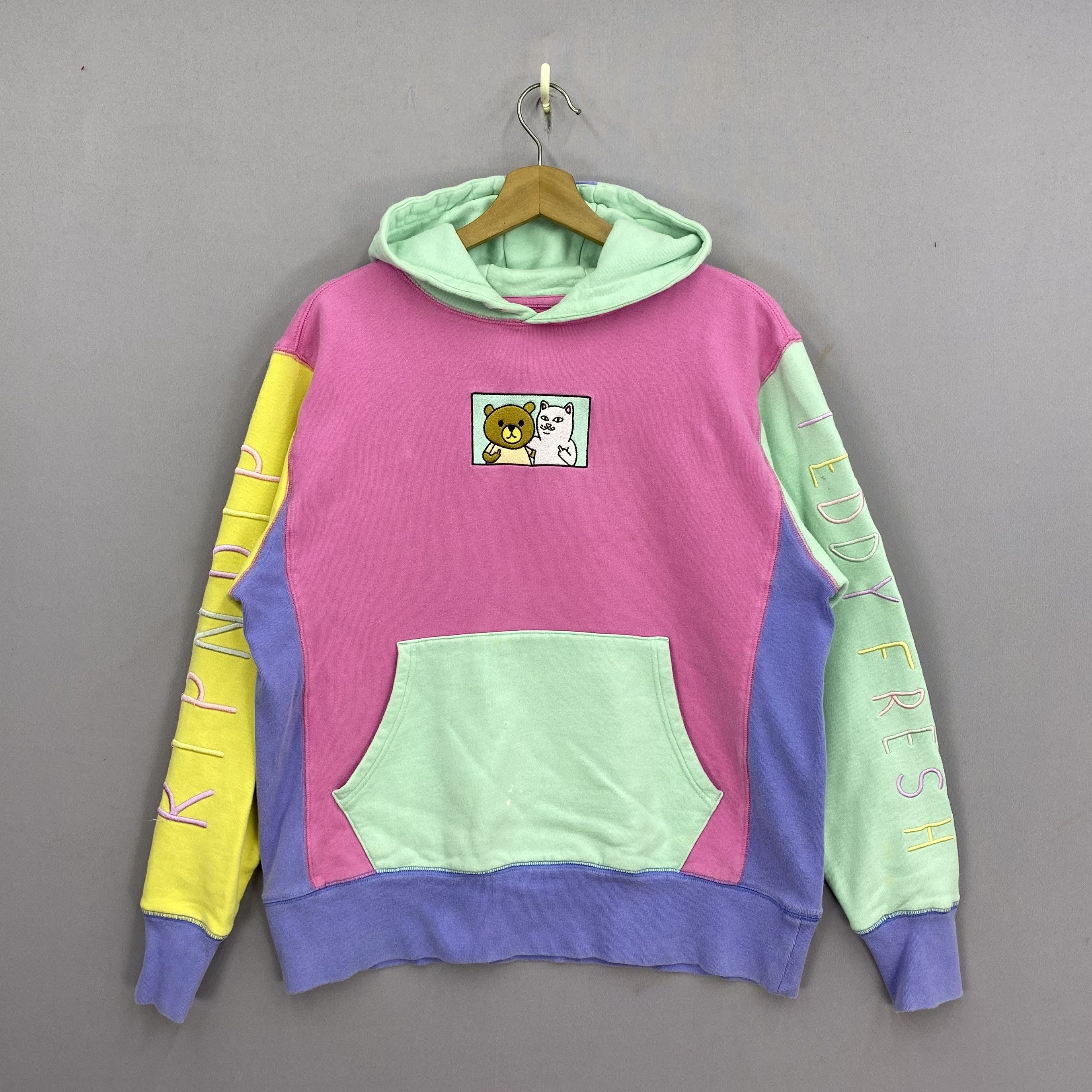 RIPNDIP RIPNDIP Sweater Hoodie Street Fuck Color Block Sweatshirt Size US M / EU 48-50 / 2 - 1 Thumbnail