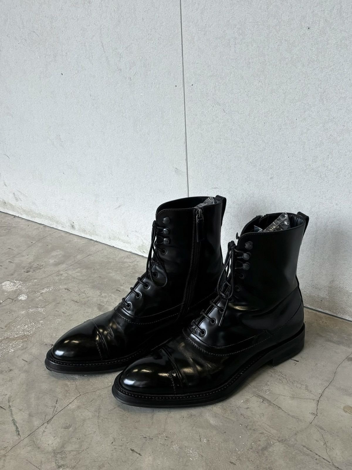 Berluti × Haider Ackermann Berluti FW17 Eris bergen boots by Haider Ackermann Size US 7.5 / EU 40-41 - 4 Thumbnail