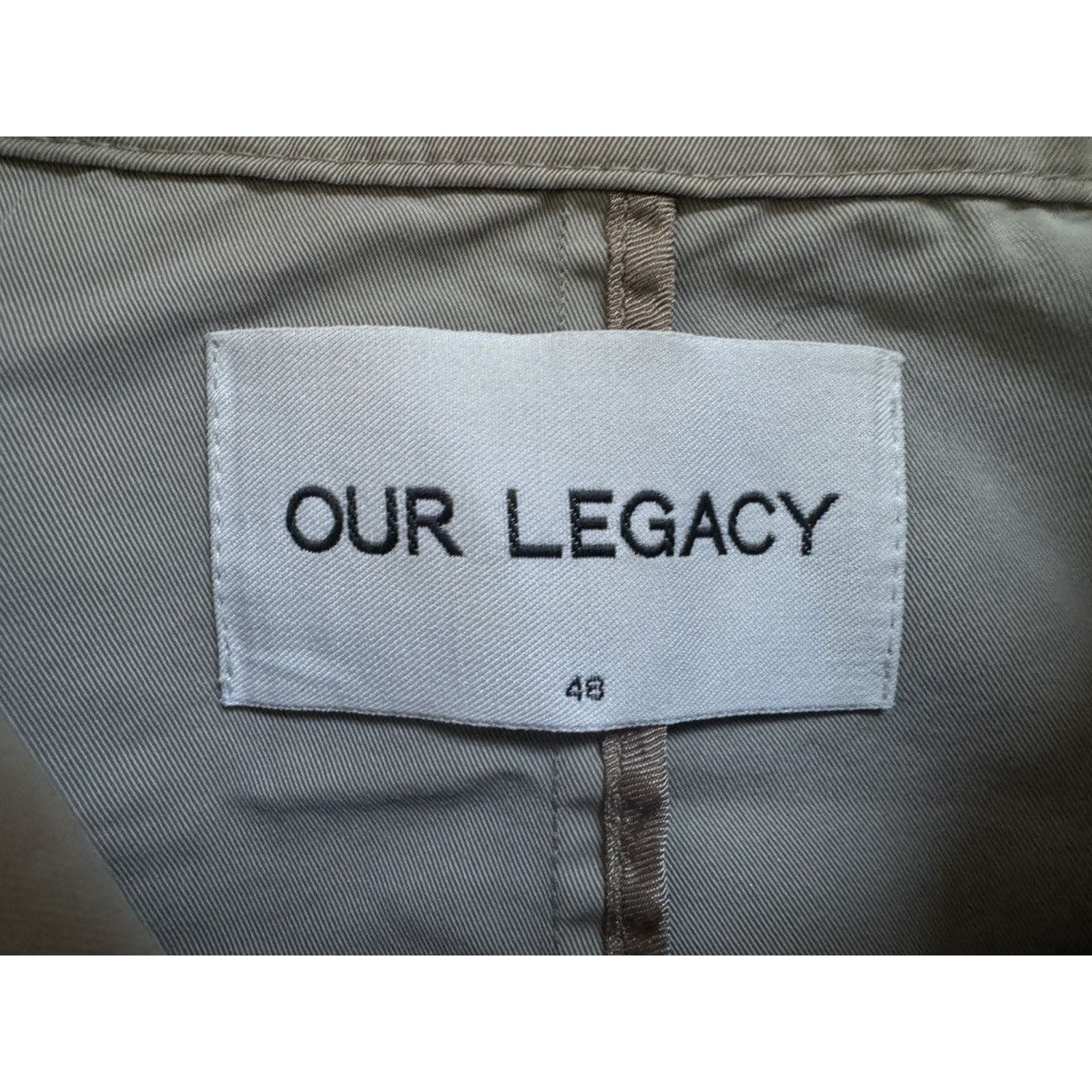 Our Legacy Vintage Our Legacy SS17 DB Khaki Gabardine Coat Size US M / EU 48-50 / 2 - 5 Thumbnail