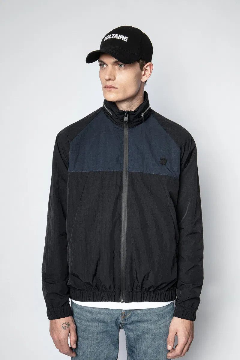 Zadig & Voltaire Zadig & Voltaire Black Nylon Windbreaker Jacket Size US M / EU 48-50 / 2 - 3 Thumbnail