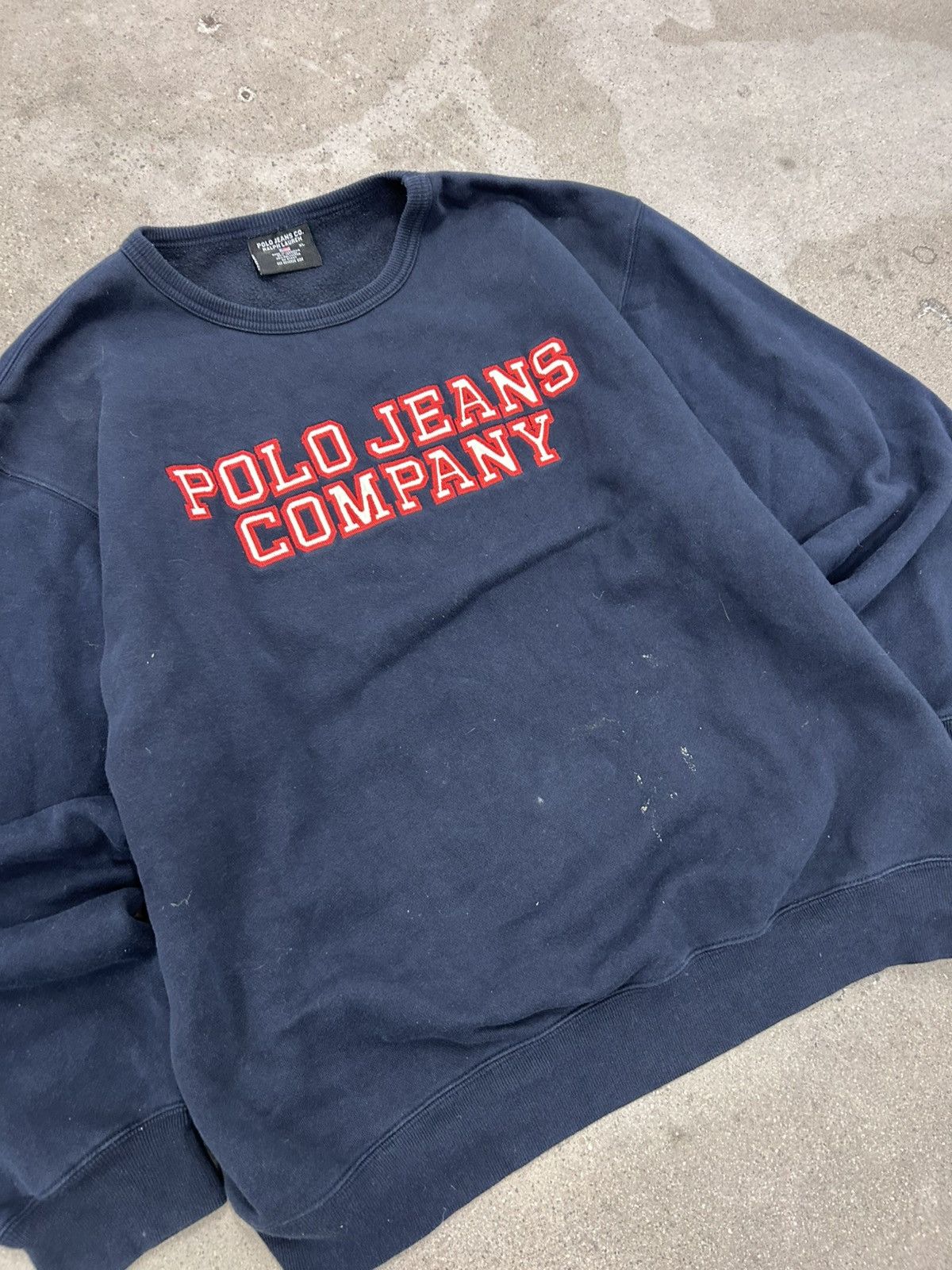 Polo Ralph Lauren Polo Ralph Lauren Big Logo Crewneck Size US XL / EU 56 / 4 - 3 Thumbnail