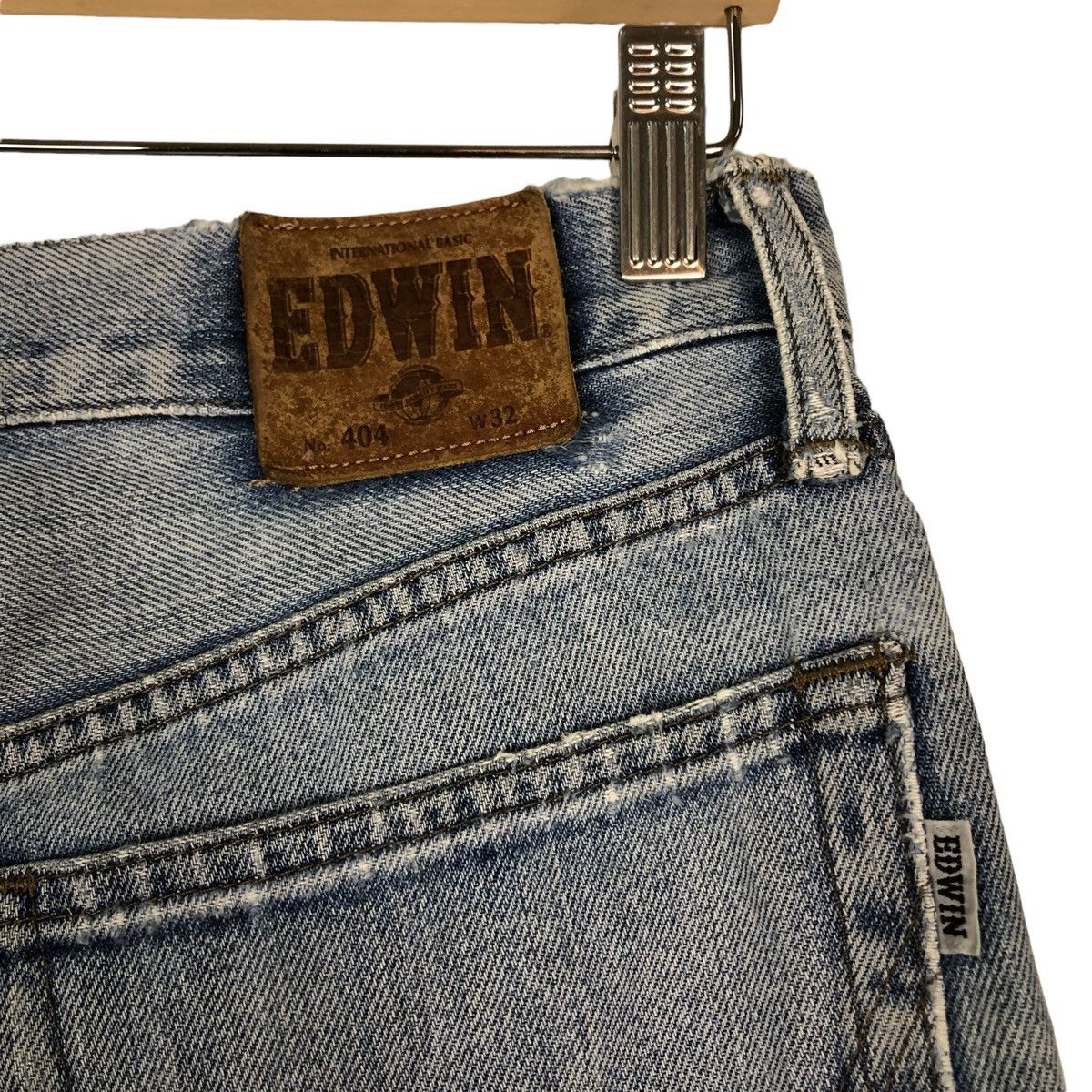 Japanese Brand × Vintage 🔥VINTAGE BIKER DENIM JEANS EDWIN JAPAN ISSEY MIYAKE Size US 32 / EU 48 - 11 Thumbnail