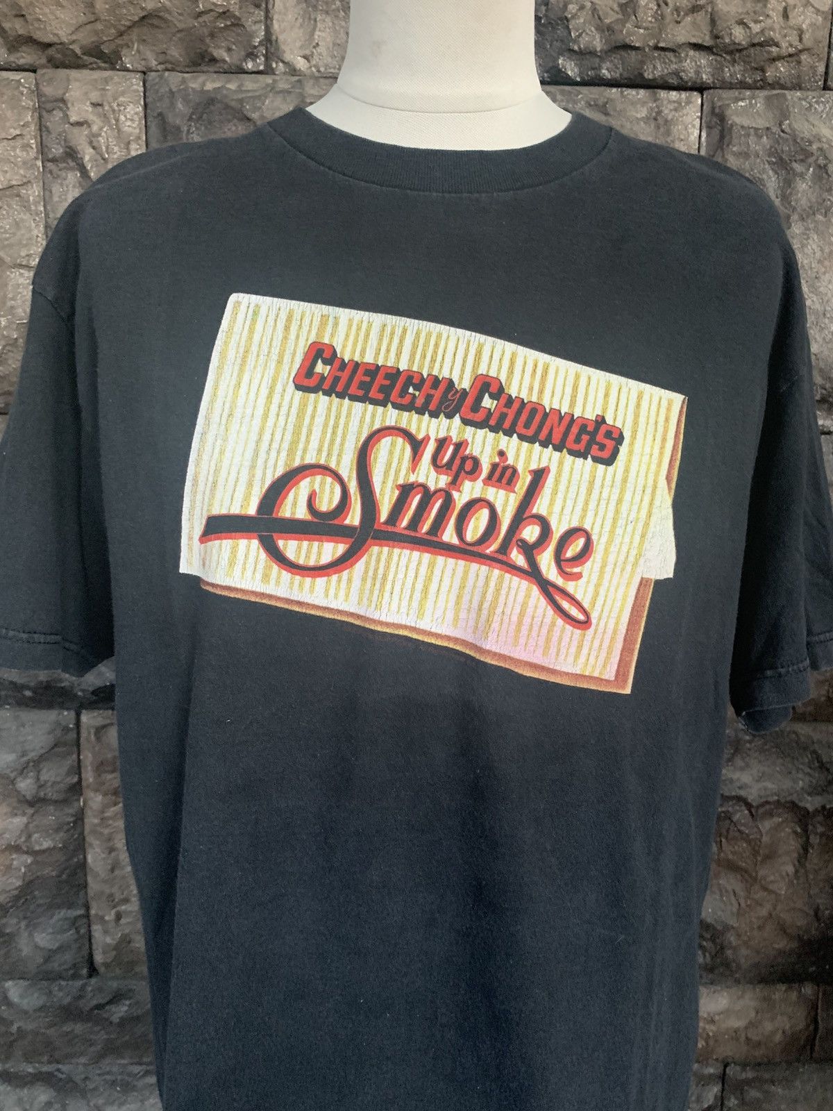 Vintage Vintage Cheech And Chongs Up In Smoke Comedy Movie T shirt Size US L / EU 52-54 / 3 - 2 Thumbnail