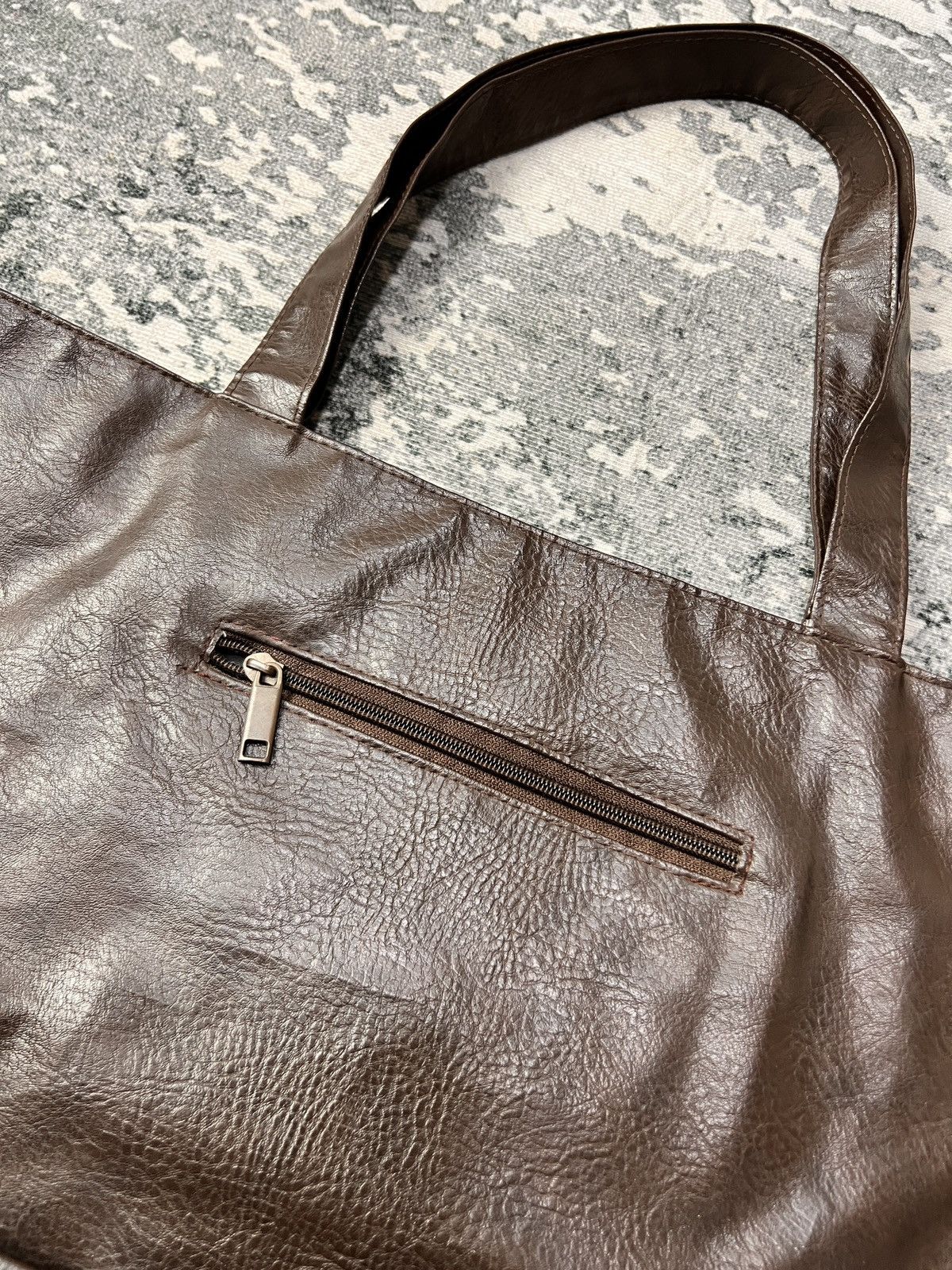 Ann Demeulemeester Vintage Ann Demeulemeester Faux Leather Shoulder Bag Size ONE SIZE - 5 Thumbnail