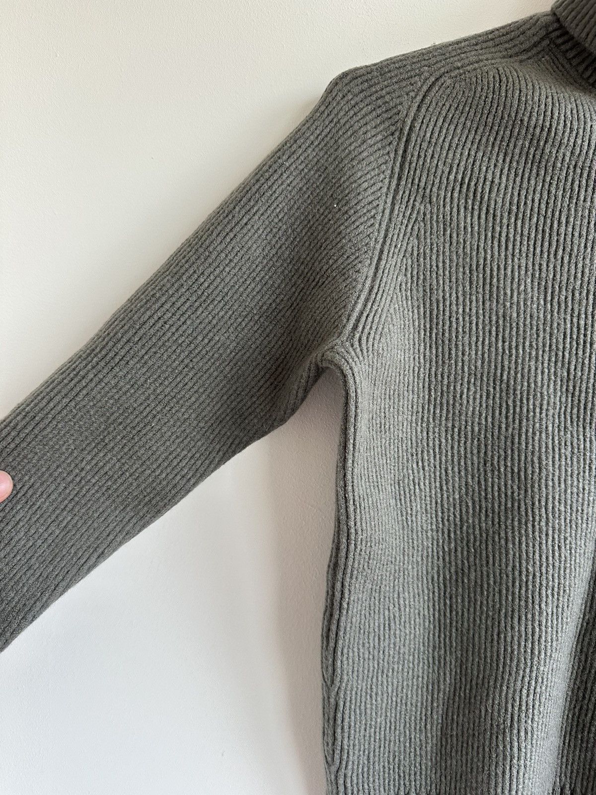 Stone Island Stone Island Green Wool Sweater True Size XS Fit Shrunk Size US XS / EU 42 / 0 - 6 Thumbnail