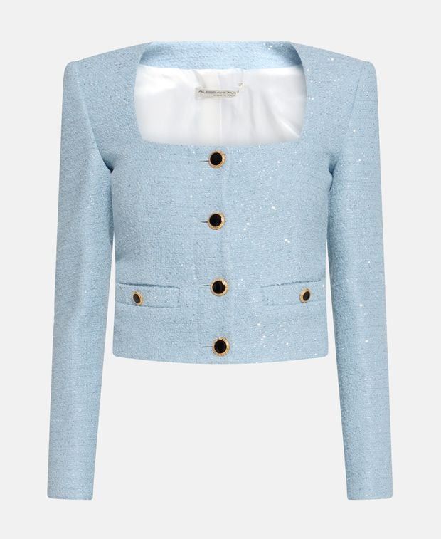 Alessandra Rich Tweed jacket Size S / US 4 / IT 40 - 1 Thumbnail