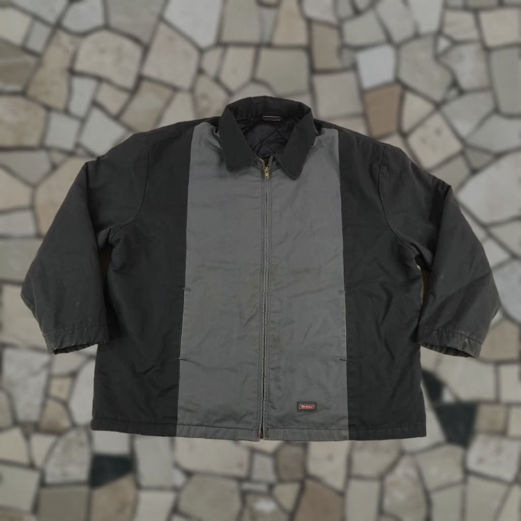 Dickies Dickies Jacket Mens 2XL Black Gray Eisenhower Quilted Canvas Chore Work Coat Size US XXL / EU 58 / 5 - 1 Thumbnail