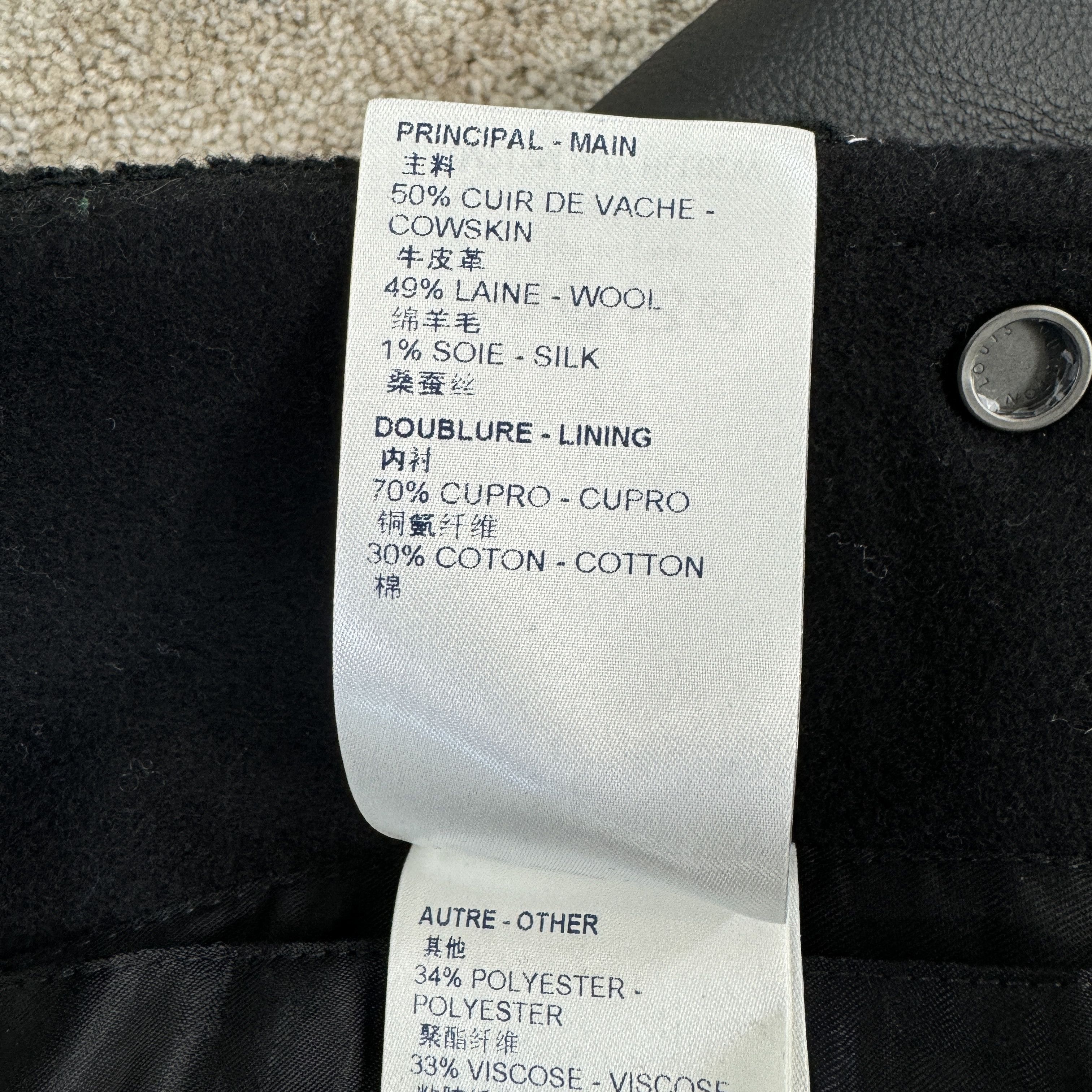 Louis Vuitton Louis Vuitton x NBA 1A8WU8 Basketball Jacket Black RRP £6300 Size US S / EU 44-46 / 1 - 15 Thumbnail