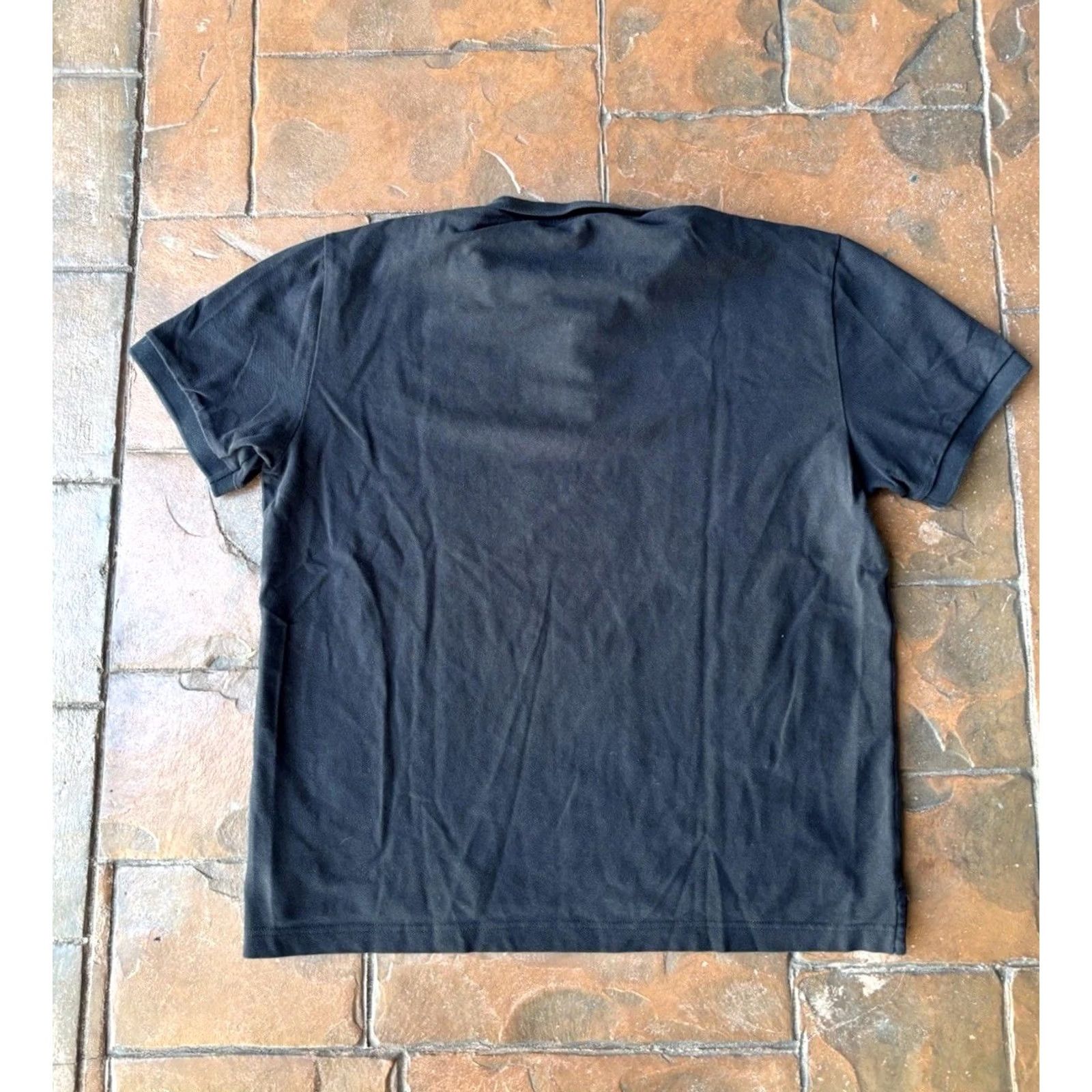 La Martina VINTAGE La Martina Polo Shirt Mens XL Black Supima Cotton Embroidered Preppy Size US L / EU 52-54 / 3 - 3 Thumbnail