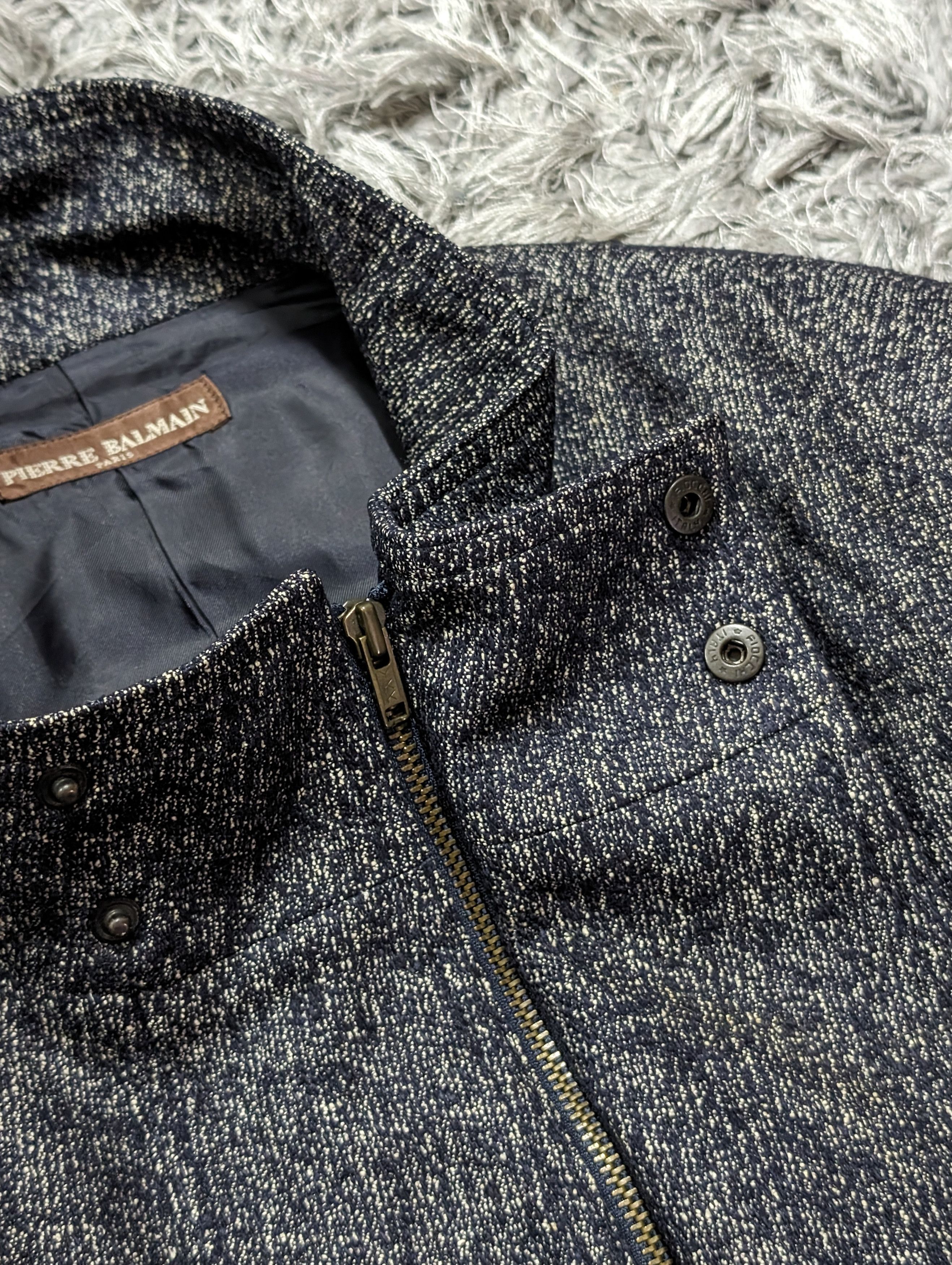 Pierre Balmain Vintage Pierre Balmain Classic Bomber Retro Jacket Size US L / EU 52-54 / 3 - 6 Thumbnail