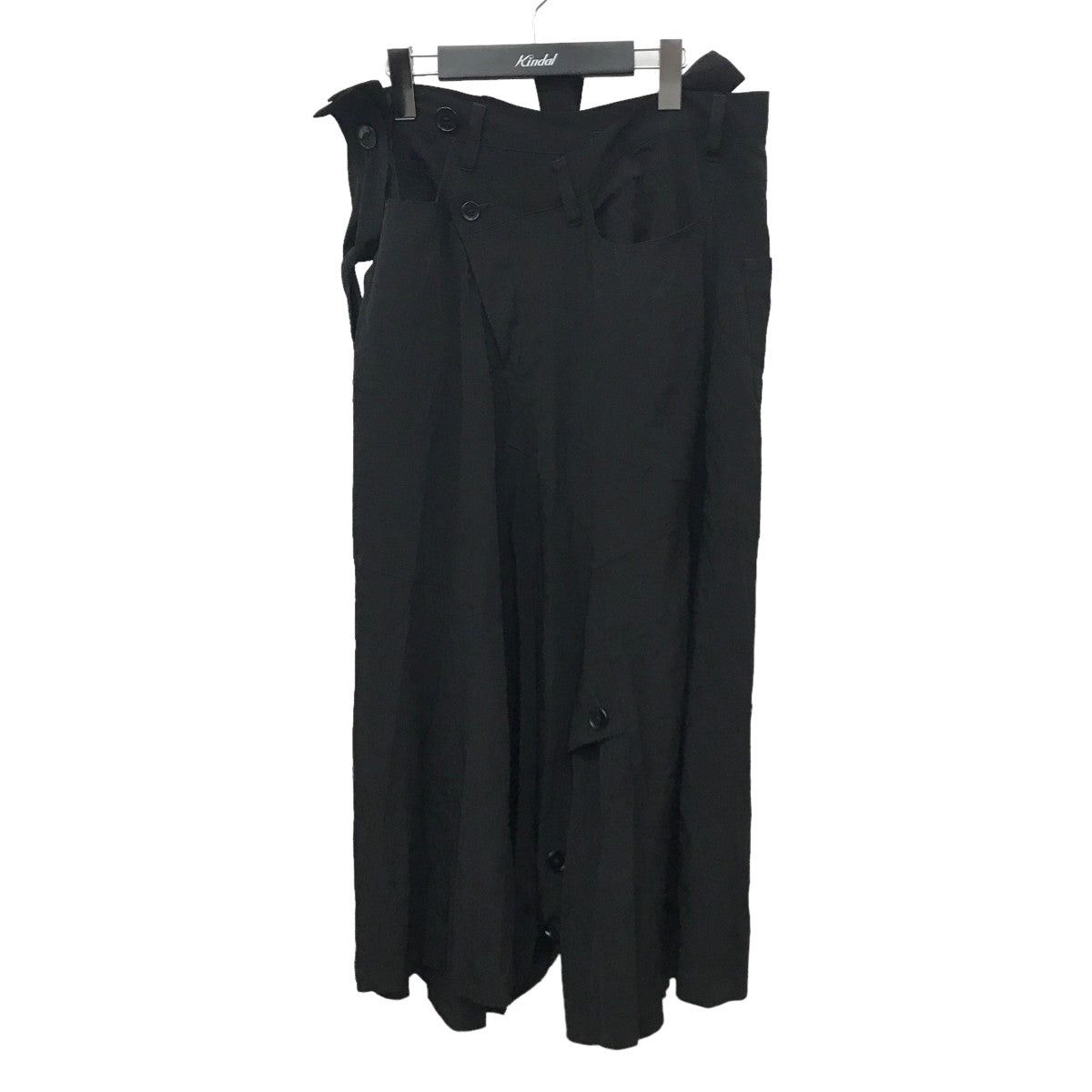 Ground Y GroundY 23SS PANTS One-shoulder suspender pants GI-P08-500 Size US 31 - 1 Thumbnail