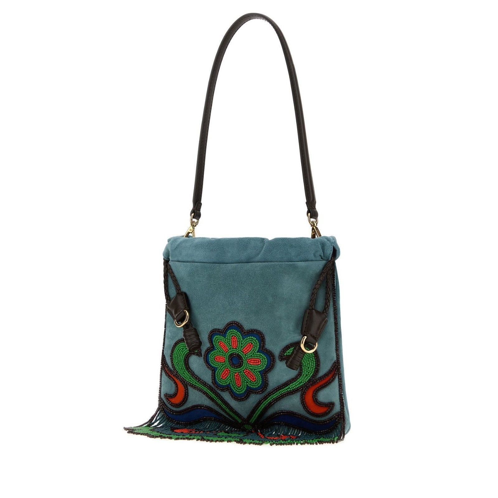 Etro ETRO Kalispera Small Blue Shoulder Bag New Size ONE SIZE - 2 Thumbnail