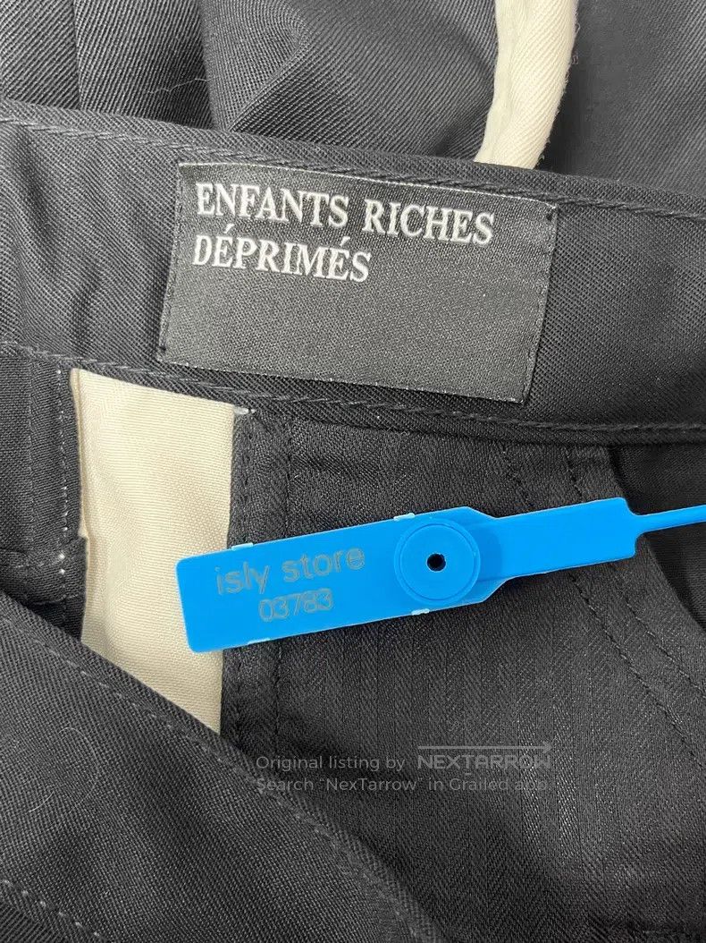 Enfants Riches Deprimes Enfants Riches Deprimes Striped, Slogan, Slim Flare, Long Size US 32 / EU 48 - 7 Thumbnail