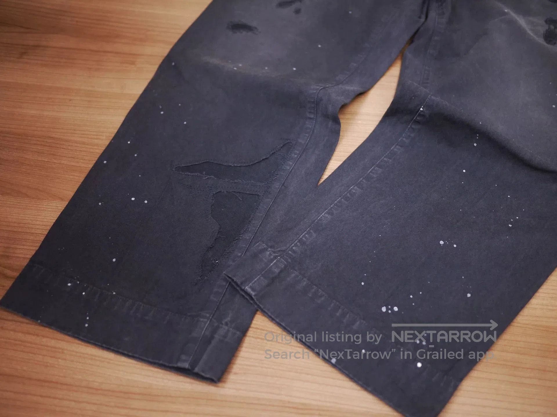 Visvim visvim holman pants with damage details. Size US 34 / EU 50 - 3 Thumbnail