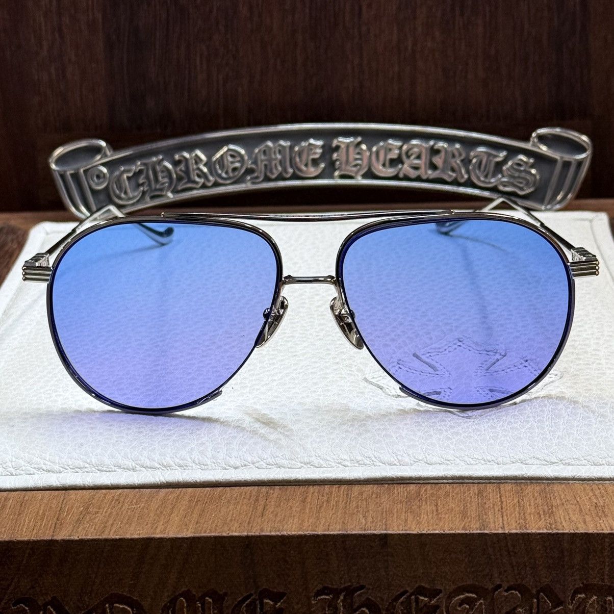 Chrome Hearts Chrome Hearts Steppin’ Blu II 1/1 Sunglasses Size ONE SIZE - 3 Thumbnail