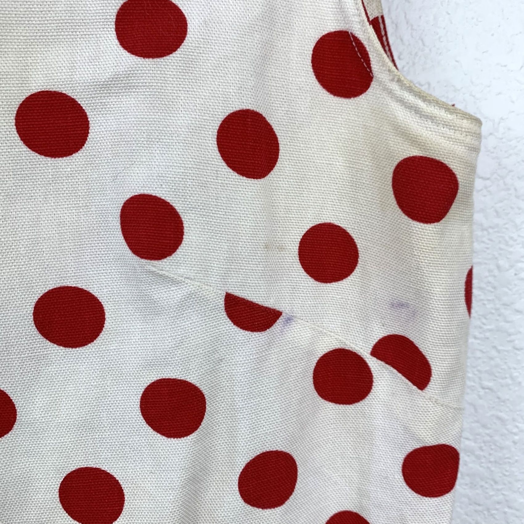 Vintage VINTAGE Ship'n Shore Shift Dress 60s 70s Polka Dot Sleeveless Zipper Front 14 Womens Size XL / US 12-14 / IT 48-50 - 4 Thumbnail