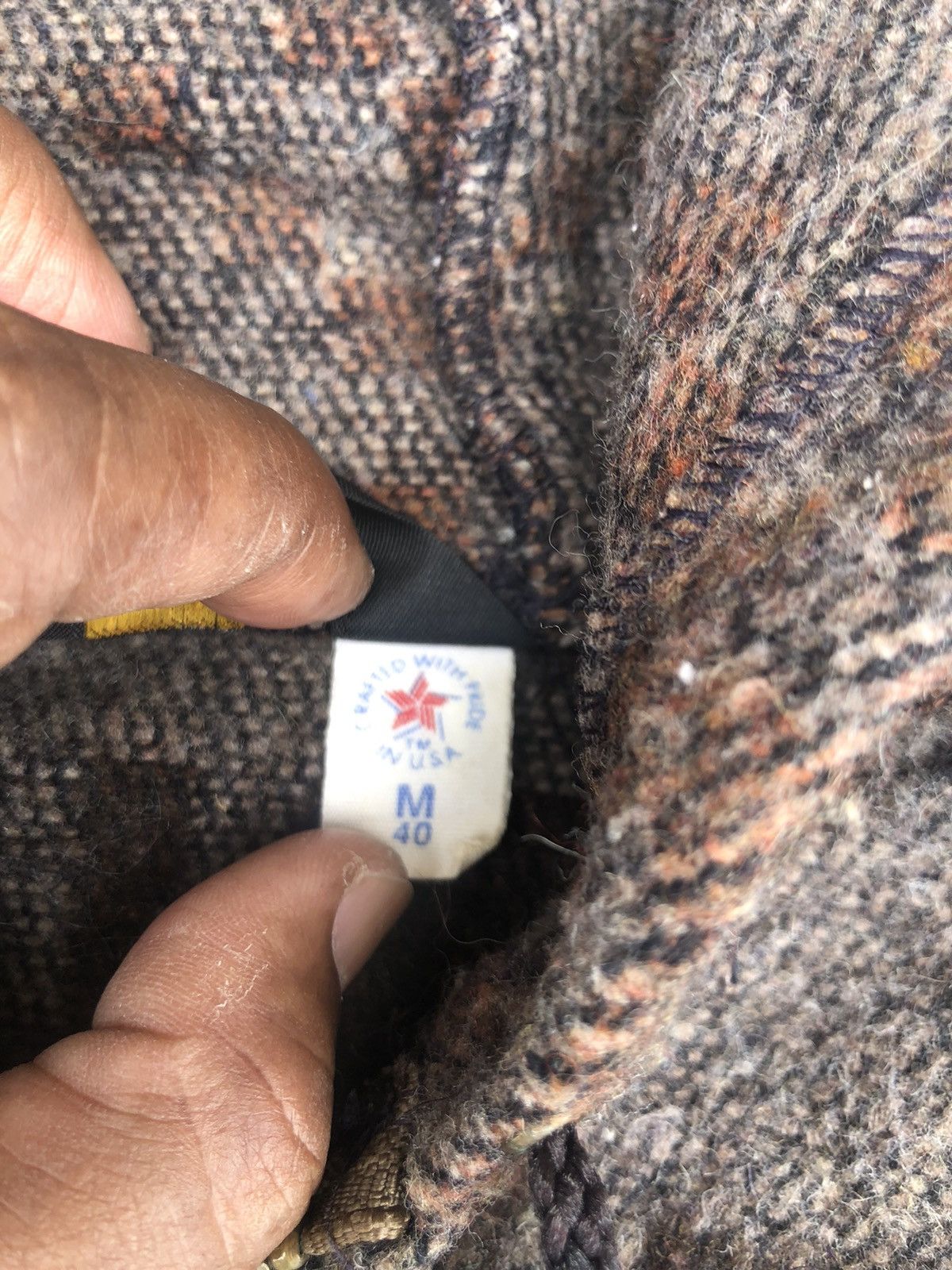 Other 🔥Mega Rare💥Vintage Navajo Made in Usa Wool Jacket🔥 Size US M / EU 48-50 / 2 - 4 Thumbnail