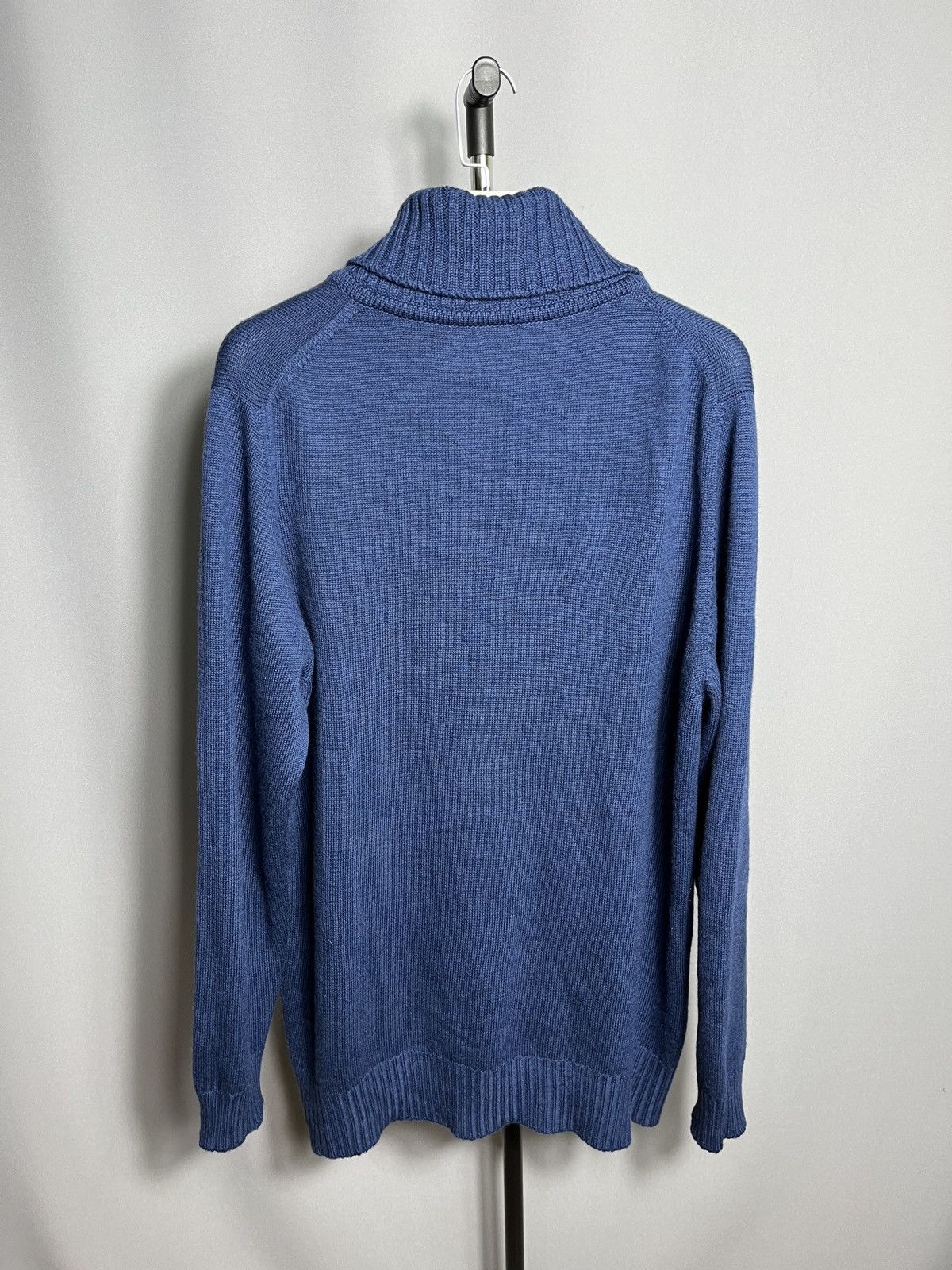 Private White V.C. private white vc sweater mens wool knit blue long sleeve Size US XL / EU 56 / 4 - 7 Thumbnail