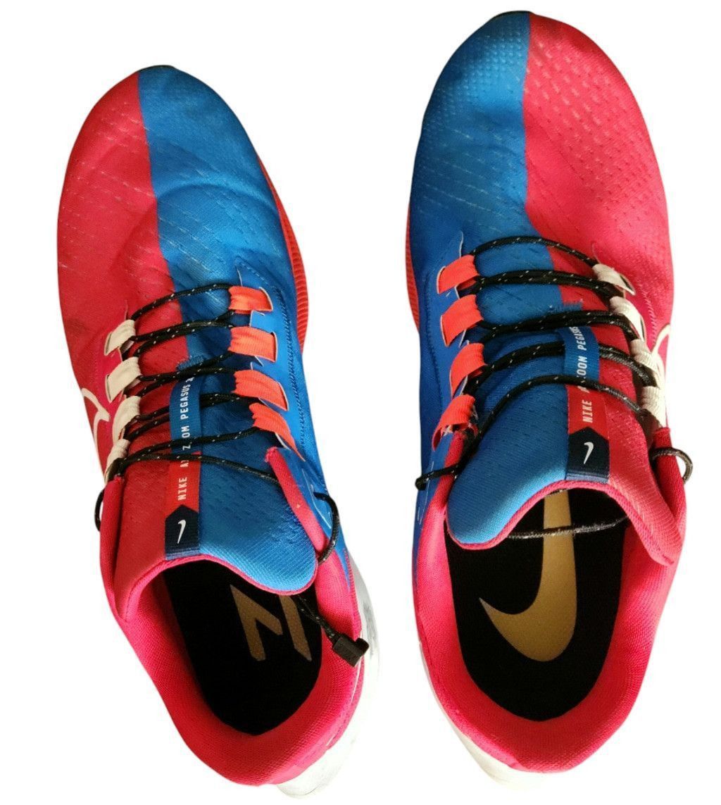 Nike Men's Nike Running Shoes, Size US 13, Blue/Red Size US 12 / IT 42 - 7 Thumbnail