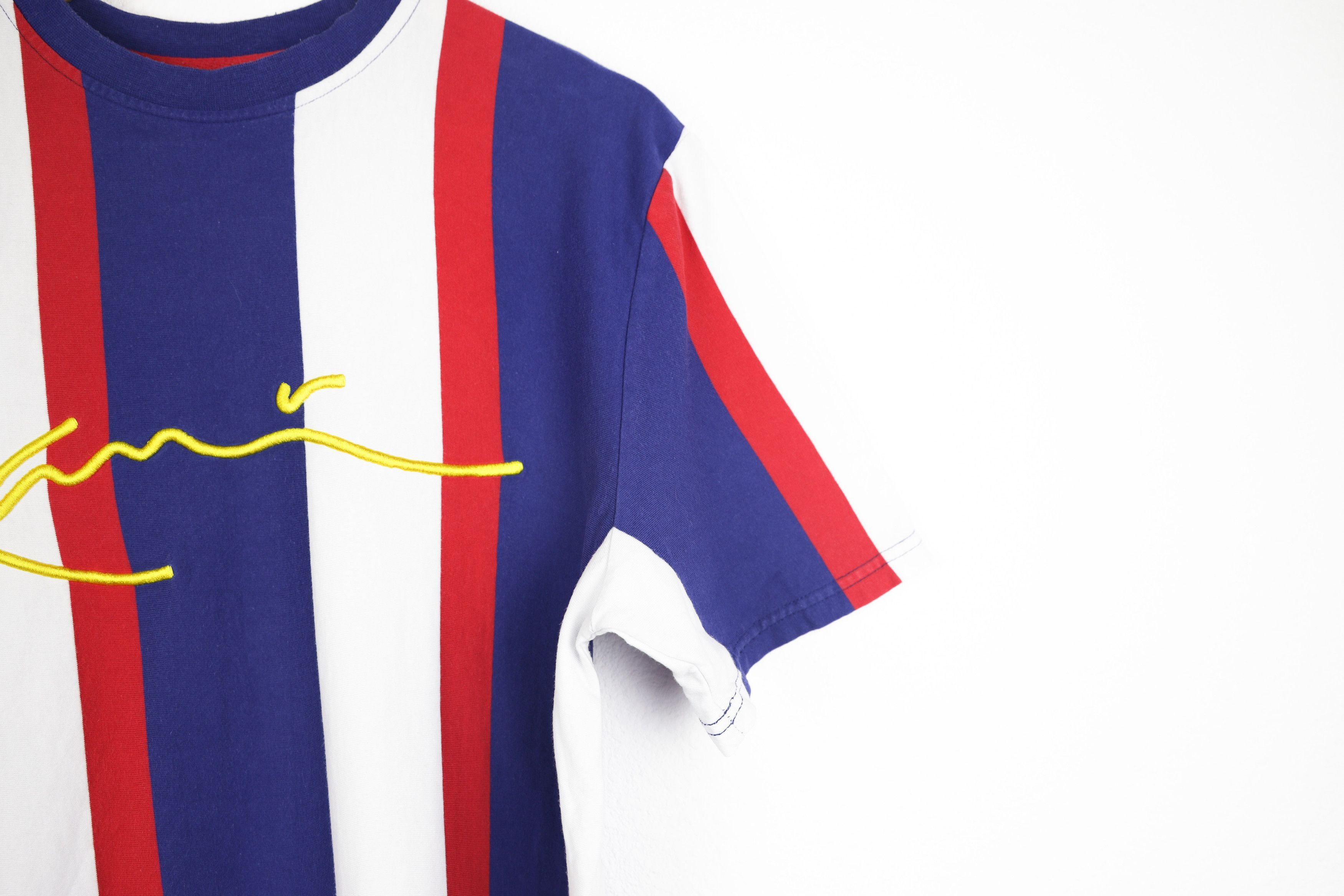 Karl Kani Karl Kani Multicolor Striped Logo Crew Tee T-shirt Size US S / EU 44-46 / 1 - 4 Thumbnail