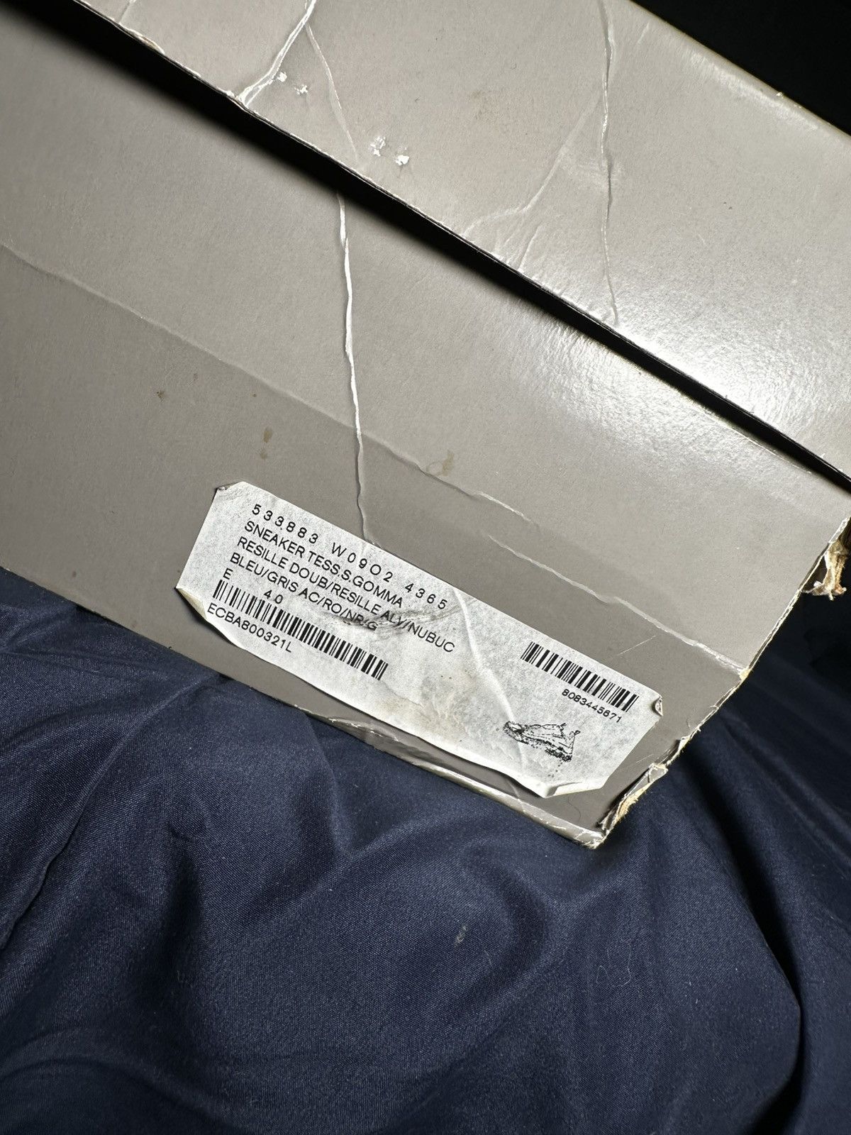 Balenciaga Balenciaga Triple S Grey Red Blue Size US 7 / EU 40 - 11 Thumbnail
