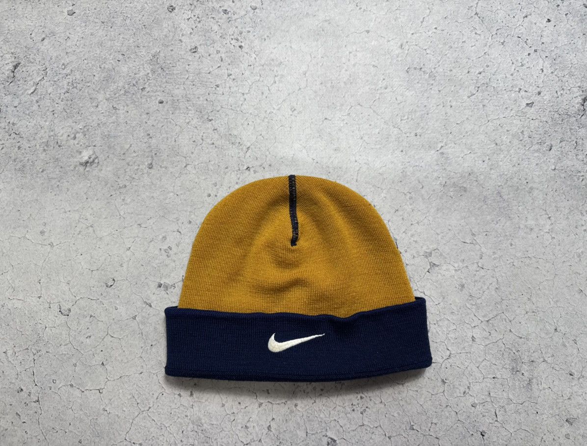 Nike Nike Vintage 90s Reversible Hat Big Logo Swoosh Drill Y2K Size ONE SIZE - 2 Thumbnail